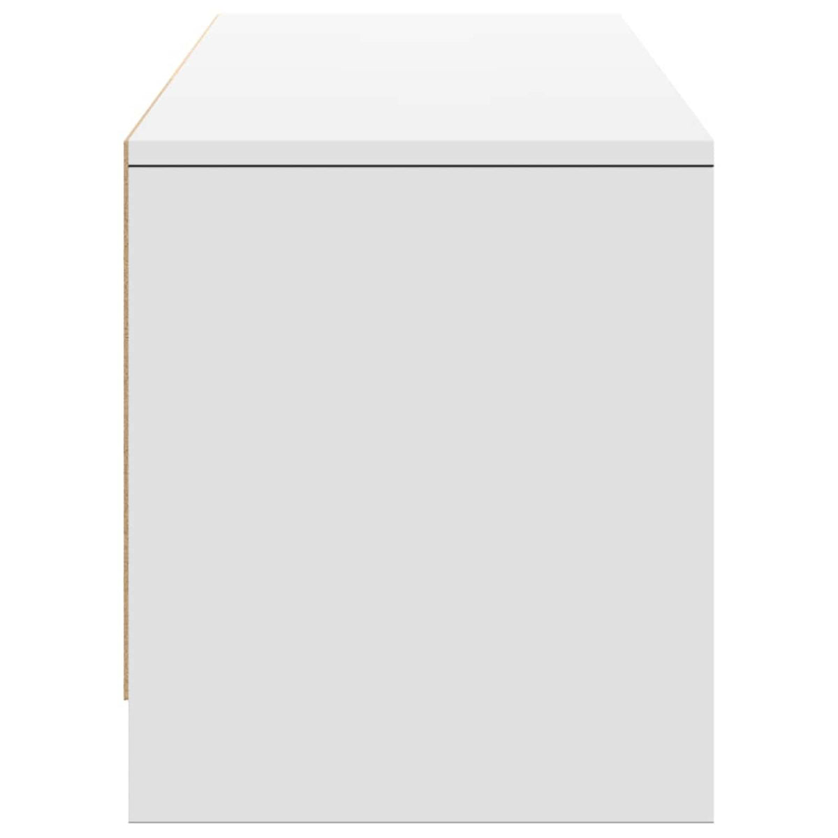 TV ormar s ladicama Bijelo 165 x 34 x 40 cm Konstruirano drvo