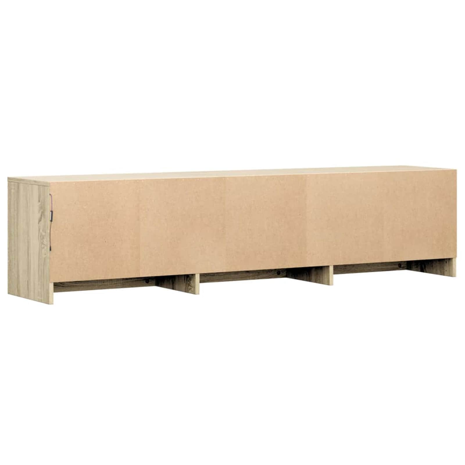TV ormar s ladicama Sonoma 165 x 34 x 40 cm Konstruirano drvo