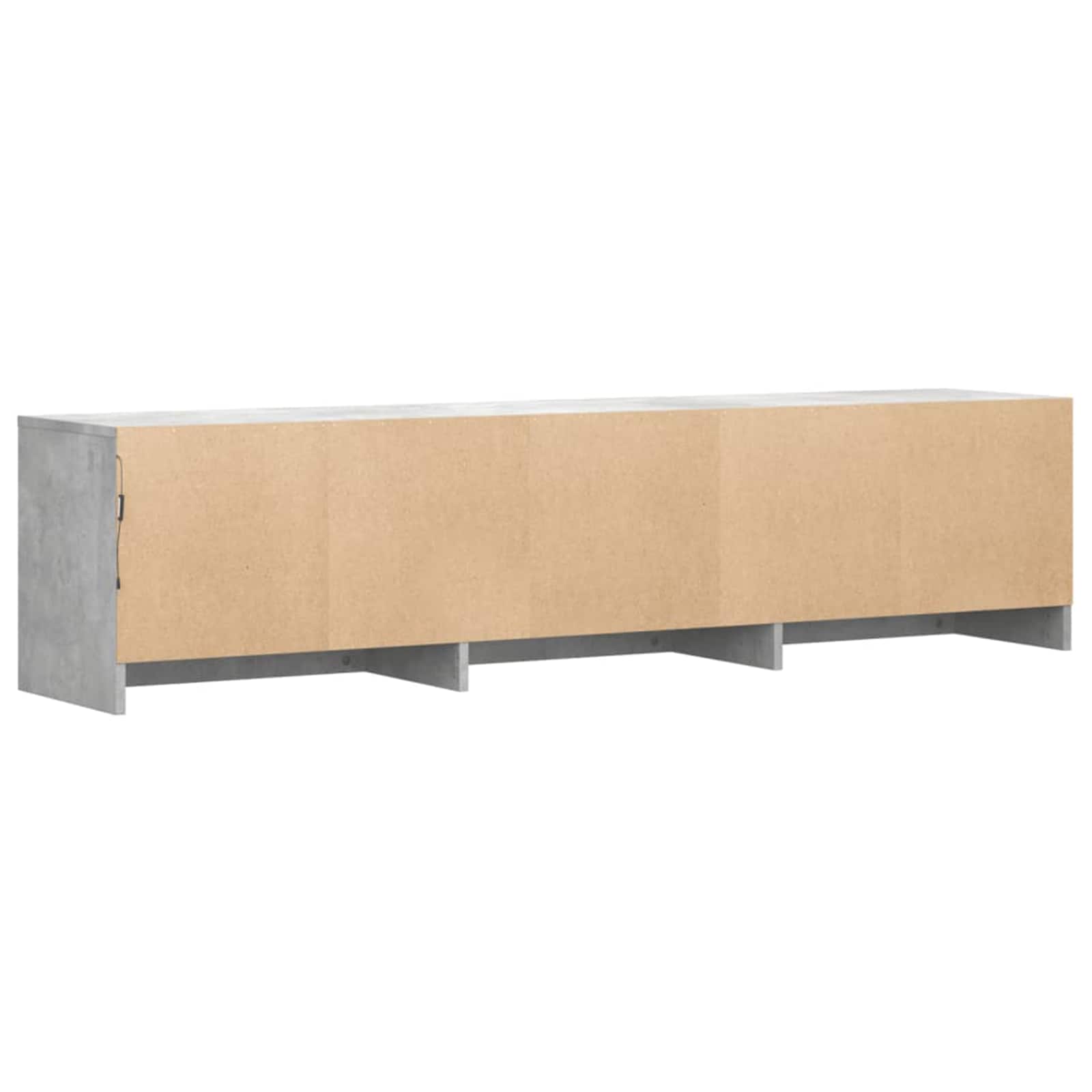 TV ormar s ladicama Beton 165 x 34 x 40 cm Konstruirano drvo