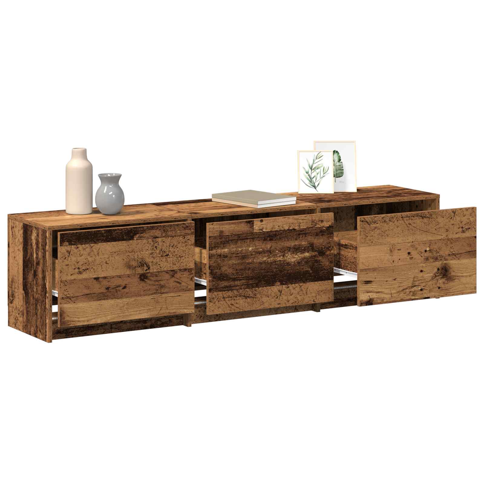 TV ormar Staro drvo 165 x 34 x 40 cm Konstruirano drvo