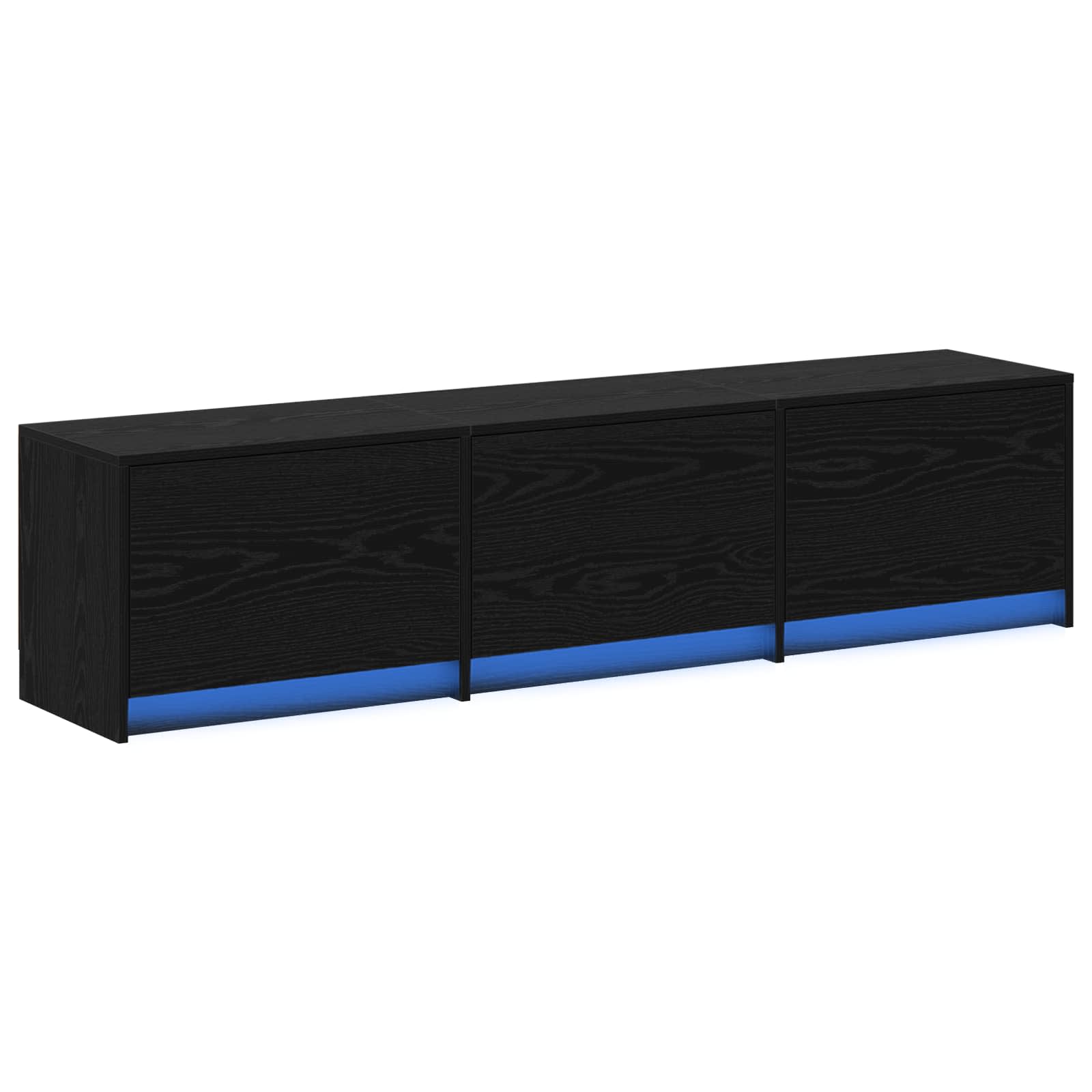 TV ormar Crni hrast 165 x 34 x 40 cm Konstruirano drvo