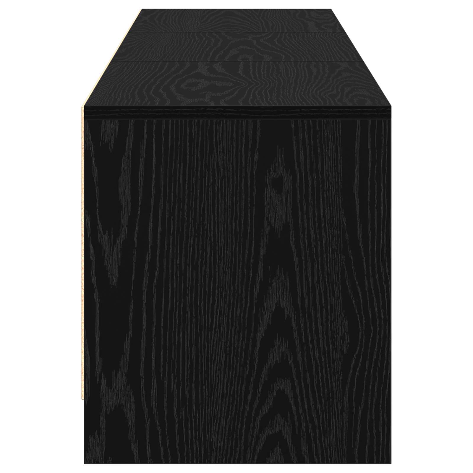 TV ormar Crni hrast 165 x 34 x 40 cm Konstruirano drvo