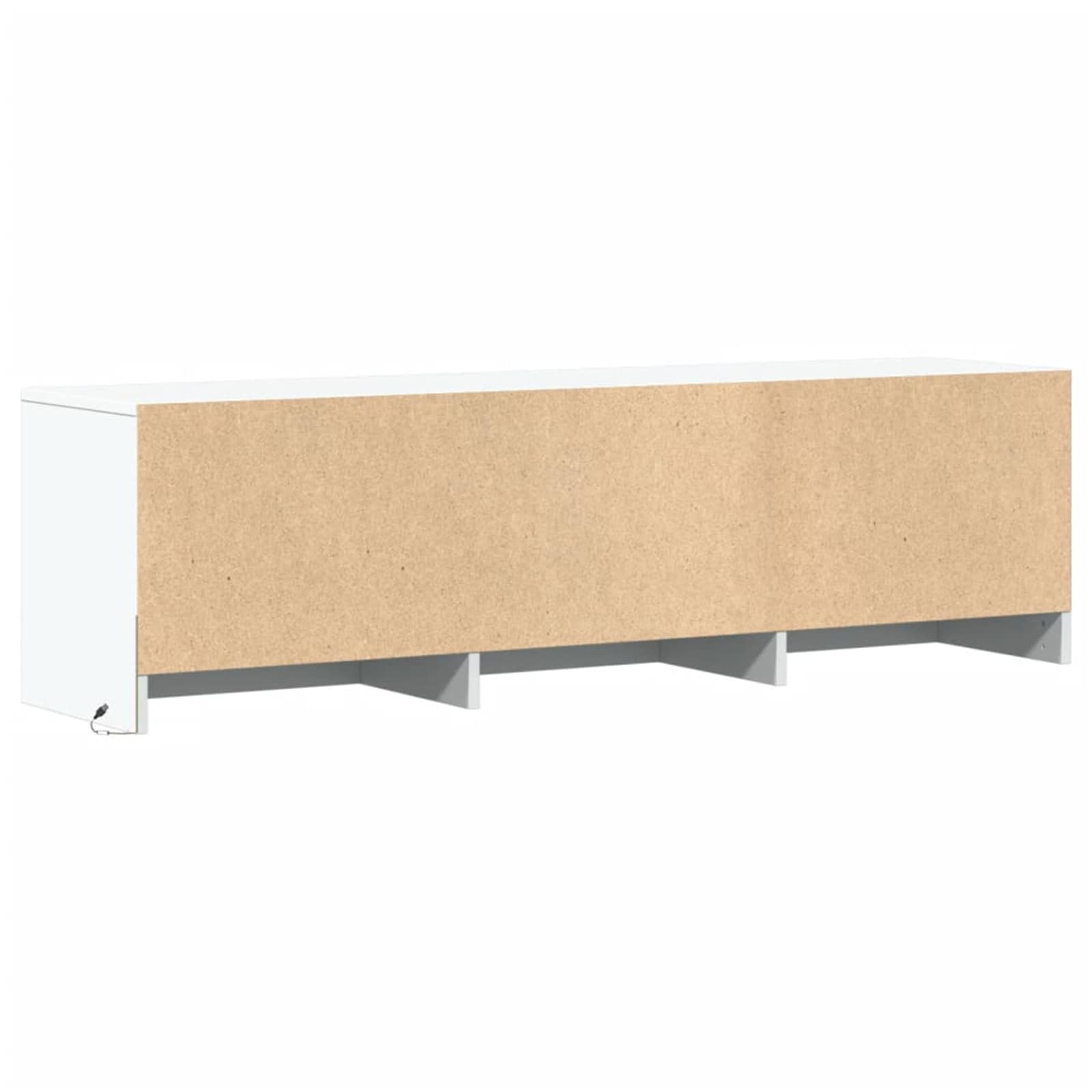 TV ormar s ladicama Bijelo 140 x 34 x 40 cm Konstruirano drvo
