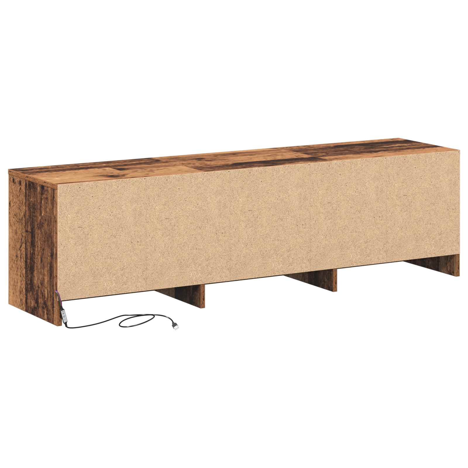TV ormar 140 x 34 x 40 cm Staro drvo Konstruirano drvo