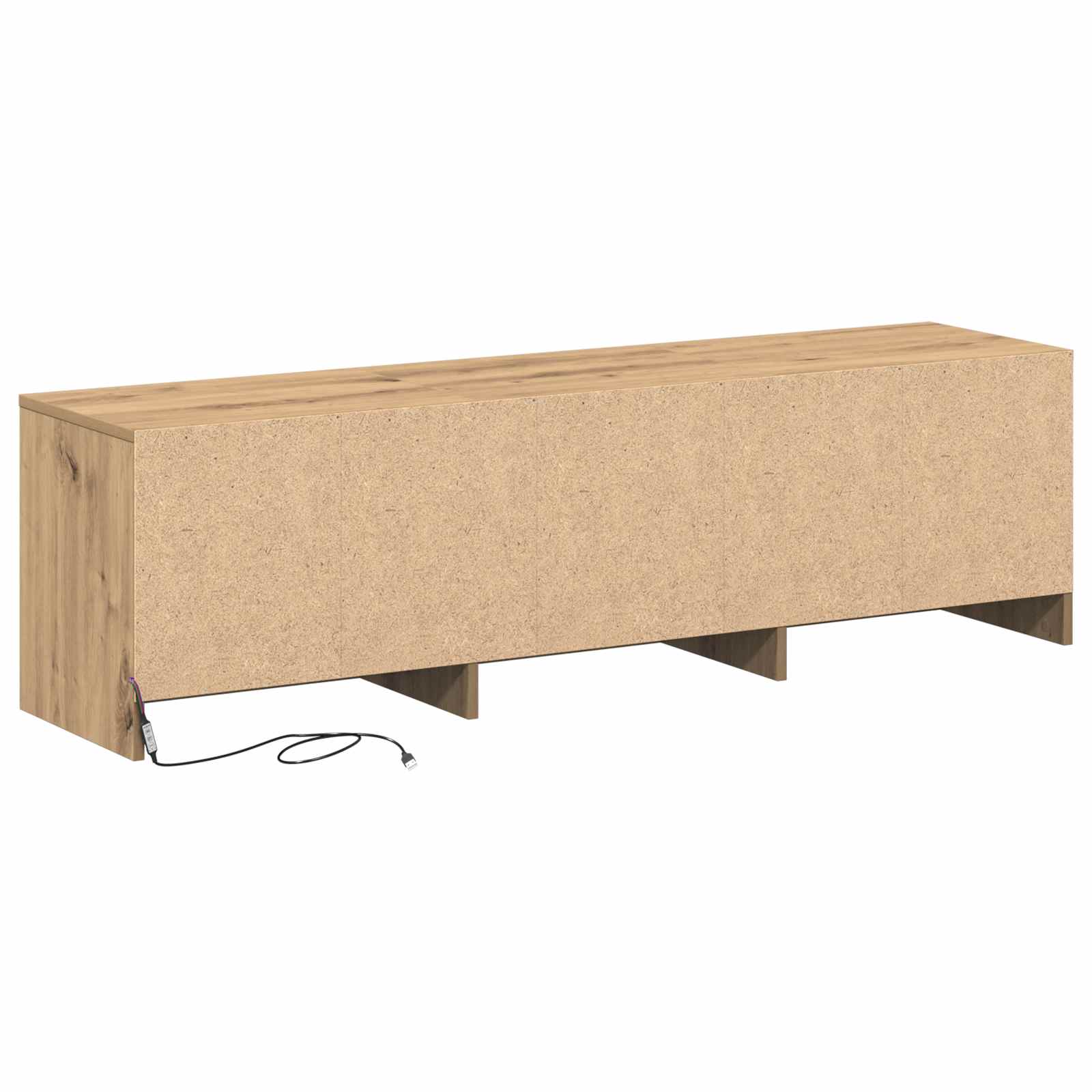TV ormar Umjetnički hrast 140 x 34 x 40 cm Konstruirano drvo