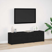 TV ormar Crni hrast 140 x 34 x 40 cm Konstruirano drvo