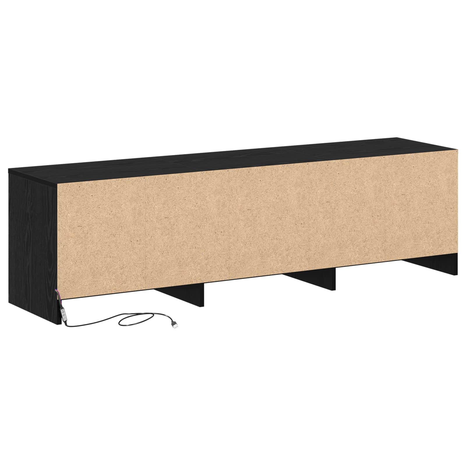 TV ormar Crni hrast 140 x 34 x 40 cm Konstruirano drvo