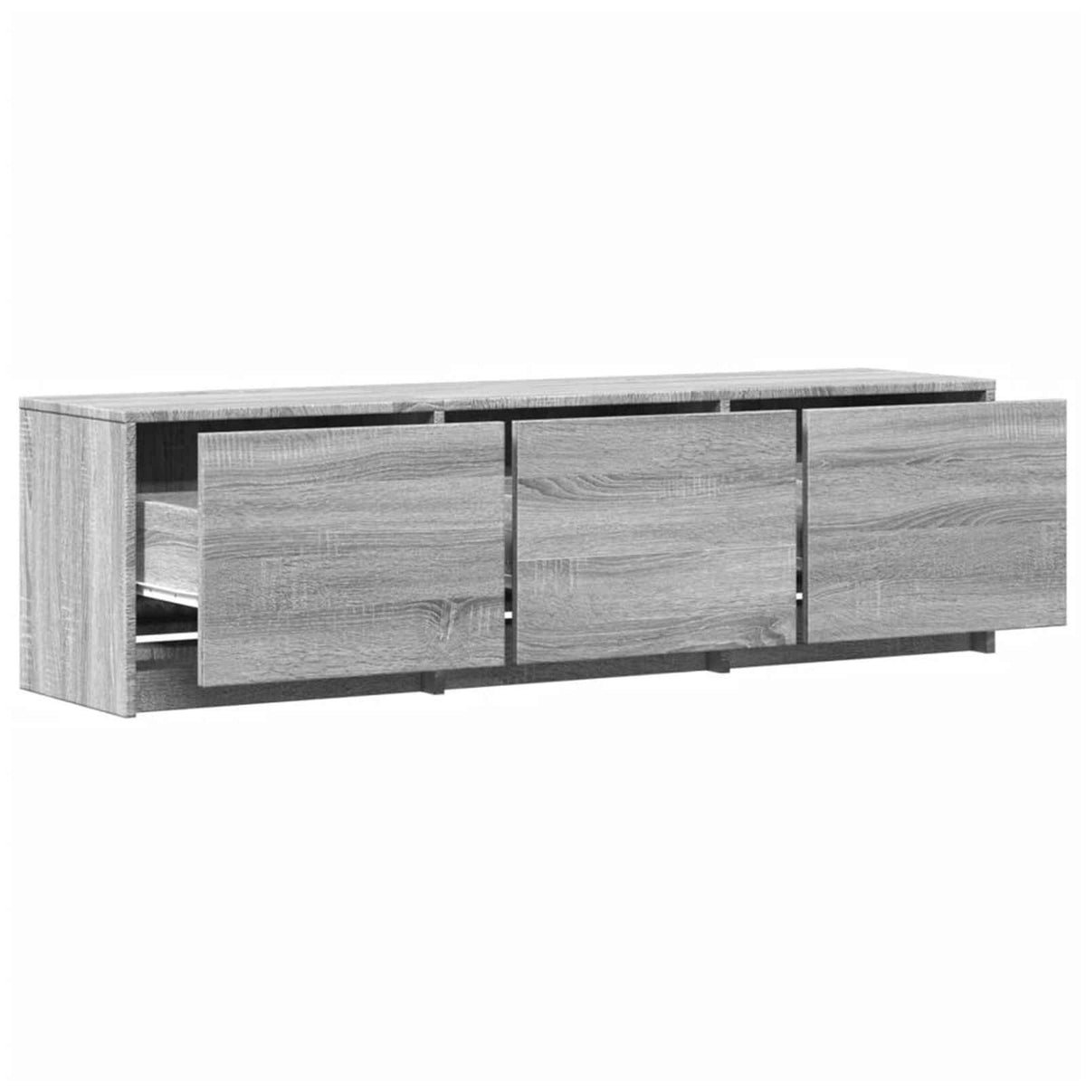 TV ormar Siva Sonoma 140 x 34 x 40 cm Konstruirano drvo