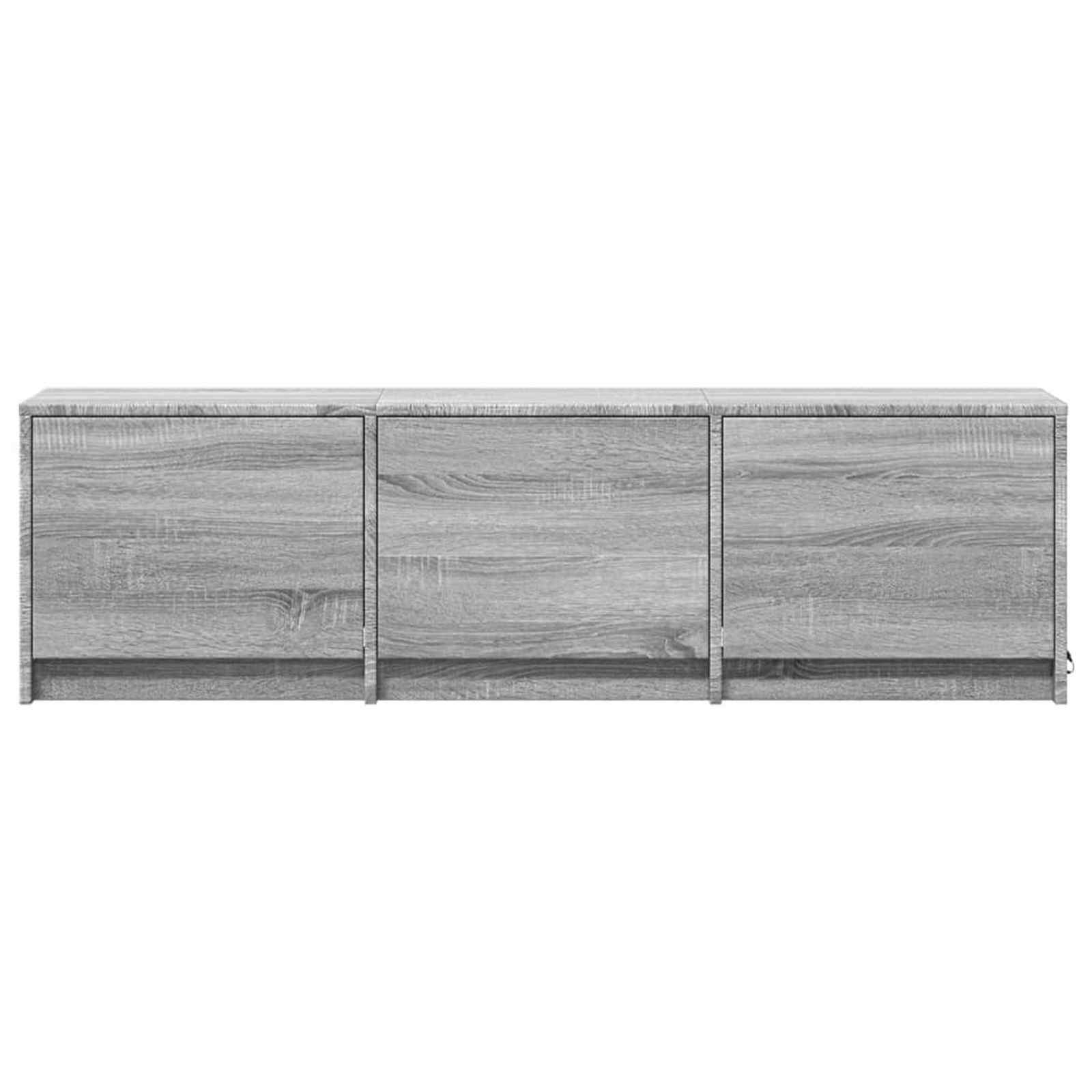 TV ormar Siva Sonoma 140 x 34 x 40 cm Konstruirano drvo
