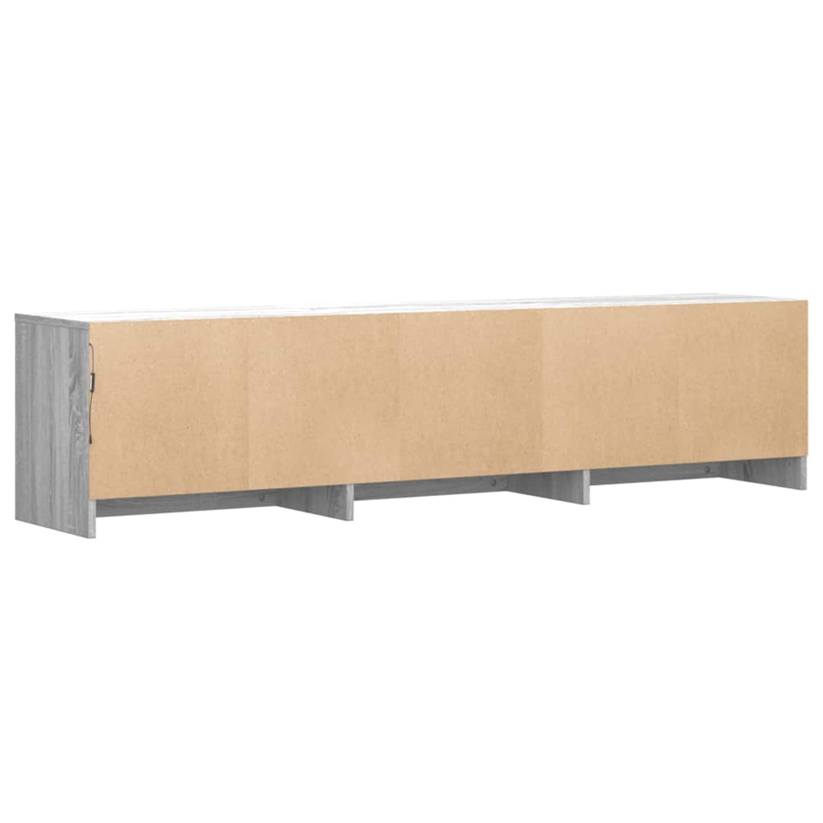 TV ormar Siva Sonoma 165 x 34 x 40 cm Konstruirano drvo