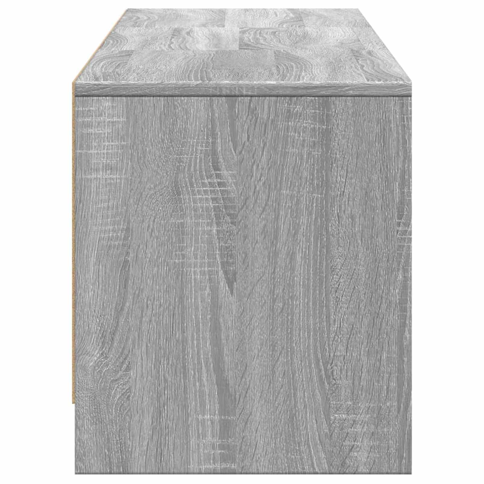 TV ormar Siva Sonoma 165 x 34 x 40 cm Konstruirano drvo