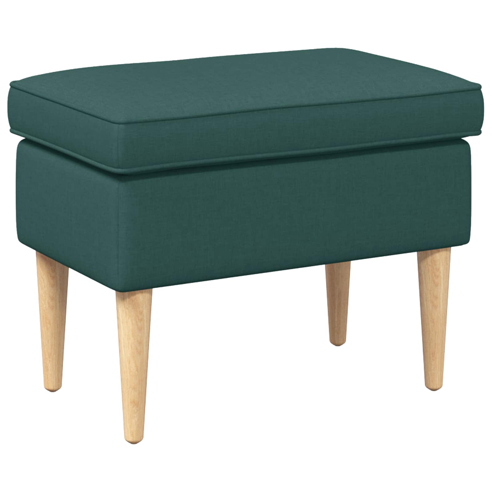 Stolica za noge Tamnozelena 55 x 35 x 41 cm Poliester