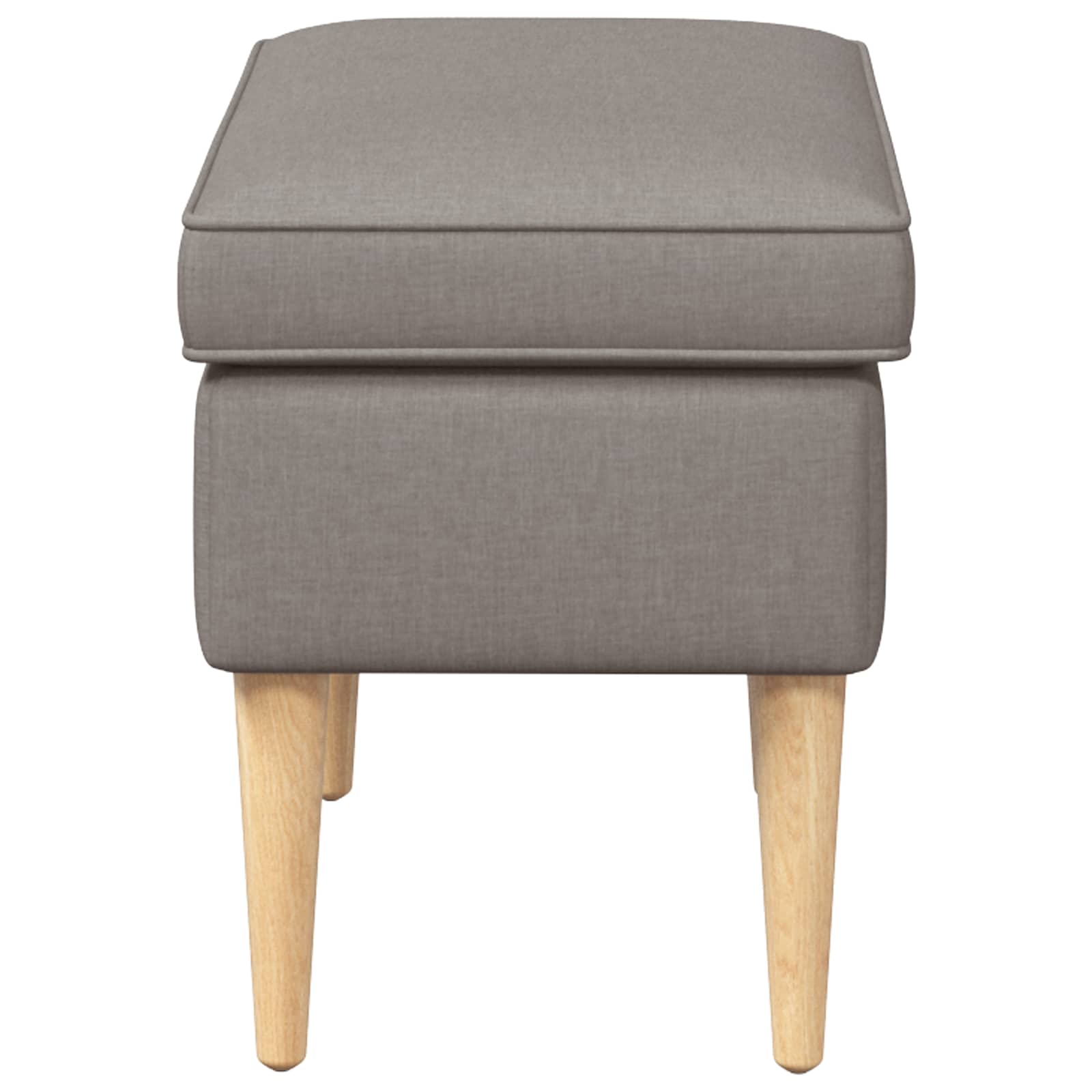 Stolica za noge Sivosmeđa 55 x 35 x 41 cm Poliester