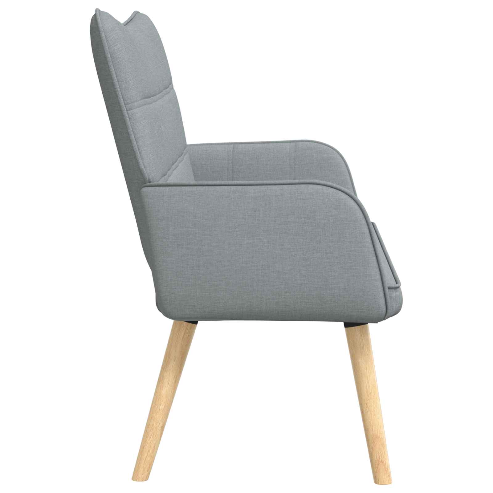 Kauč za dvoje Svijetlo siva 115 x 61 x 87 cm tkanina