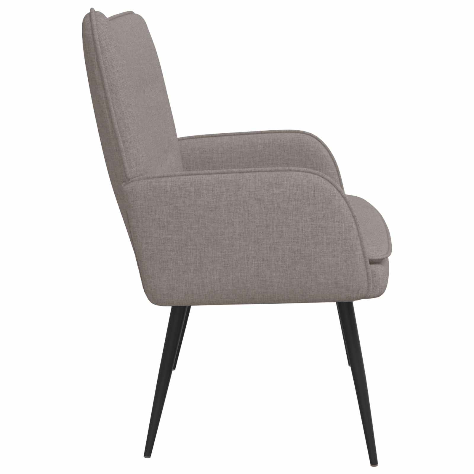 Sofa za dvije osobe Sivo-smeđa 115 x 61 x 87 cm tkanina