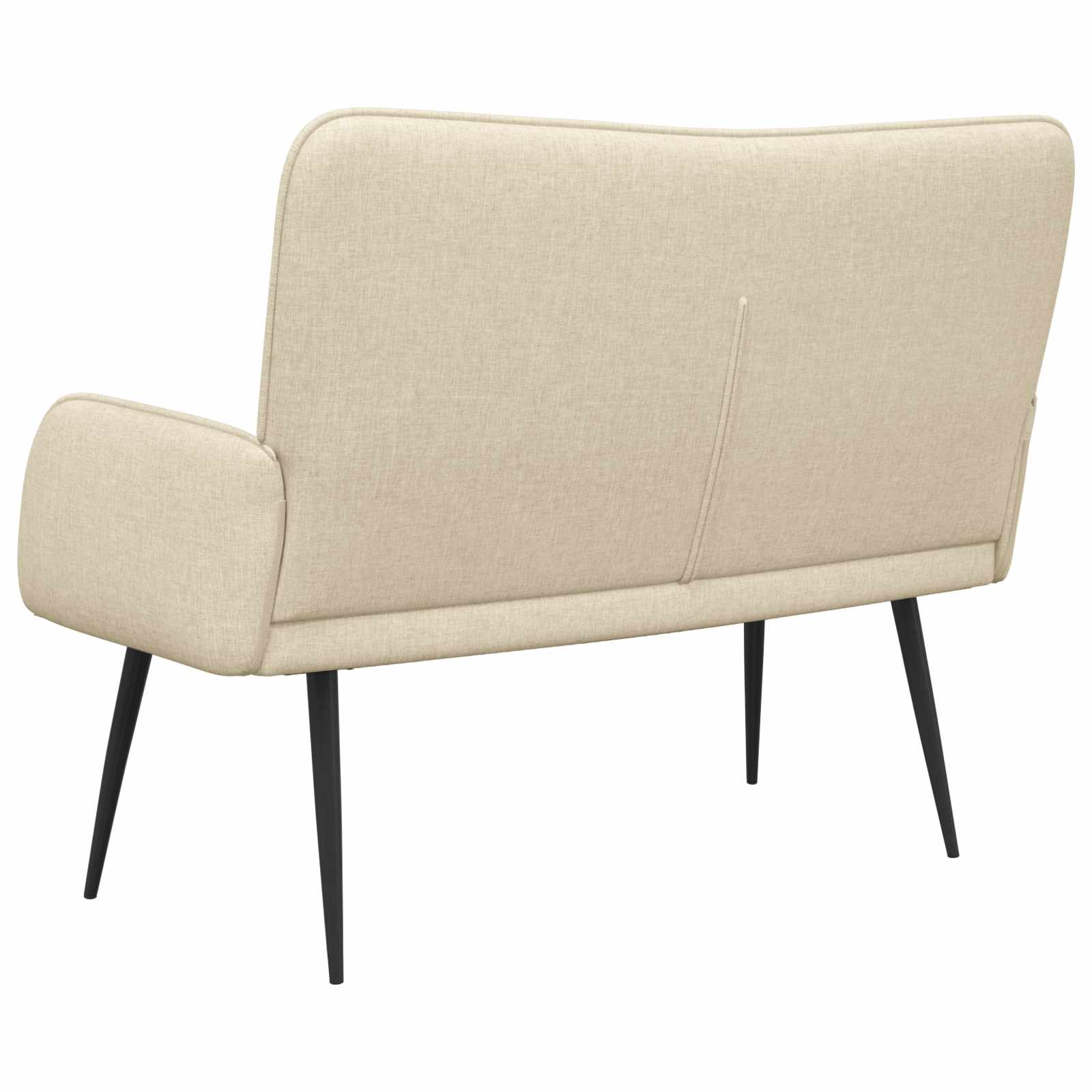 Sofa za dvije osobe Krema 115 x 61 x 87 cm tkanina
