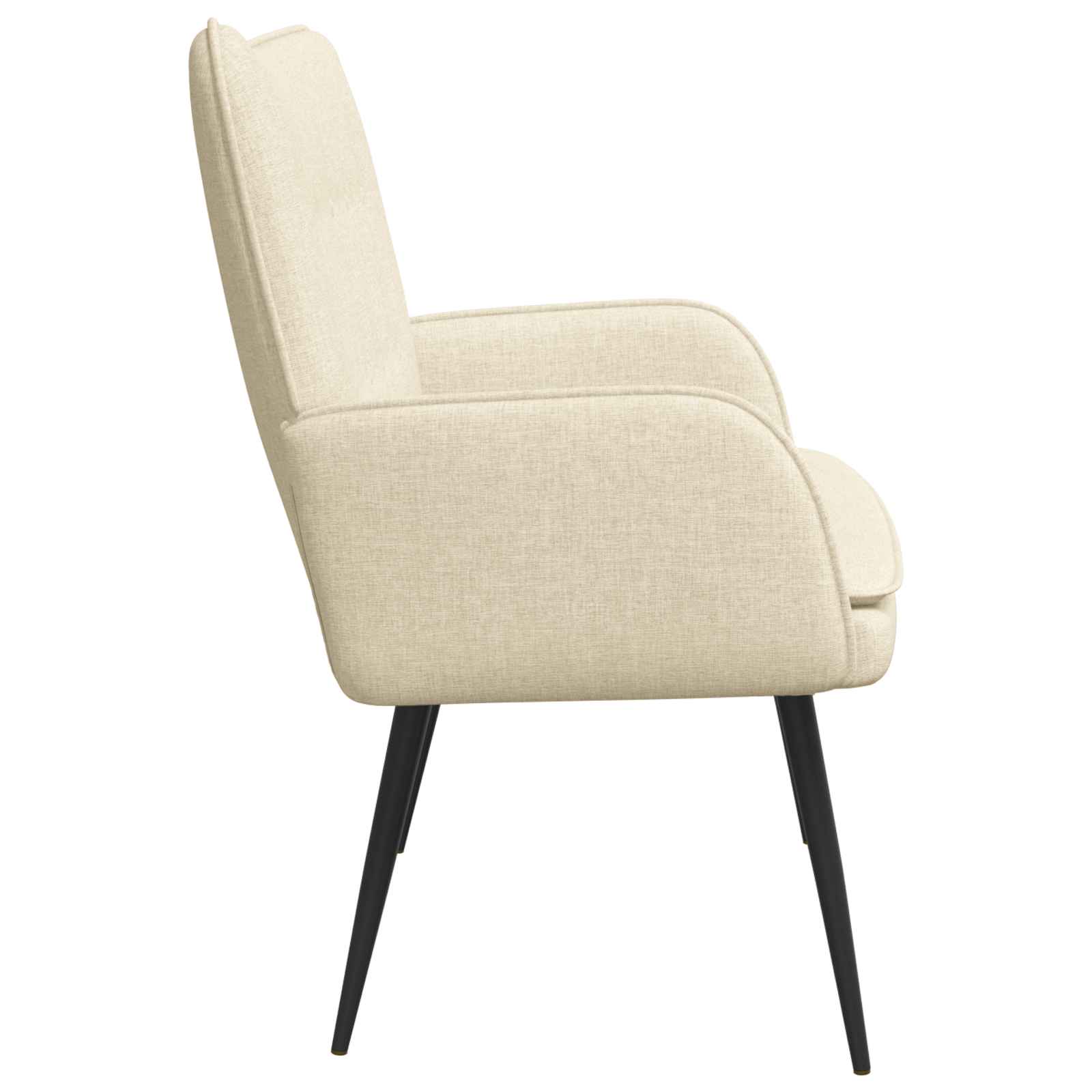 Sofa za dvije osobe Krema 115 x 61 x 87 cm tkanina