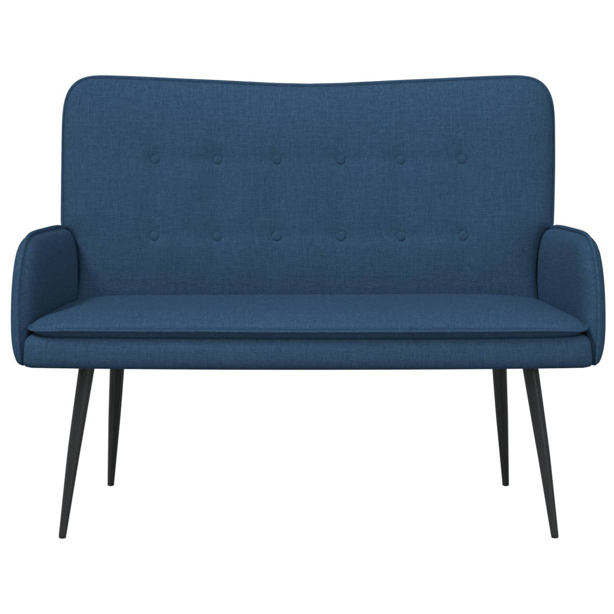 Sofa za dvije osobe Plava 115 x 61 x 87 cm Tkanina