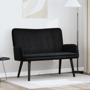 Kauč za dvoje Crna 115 x 61 x 87 cm Baršun