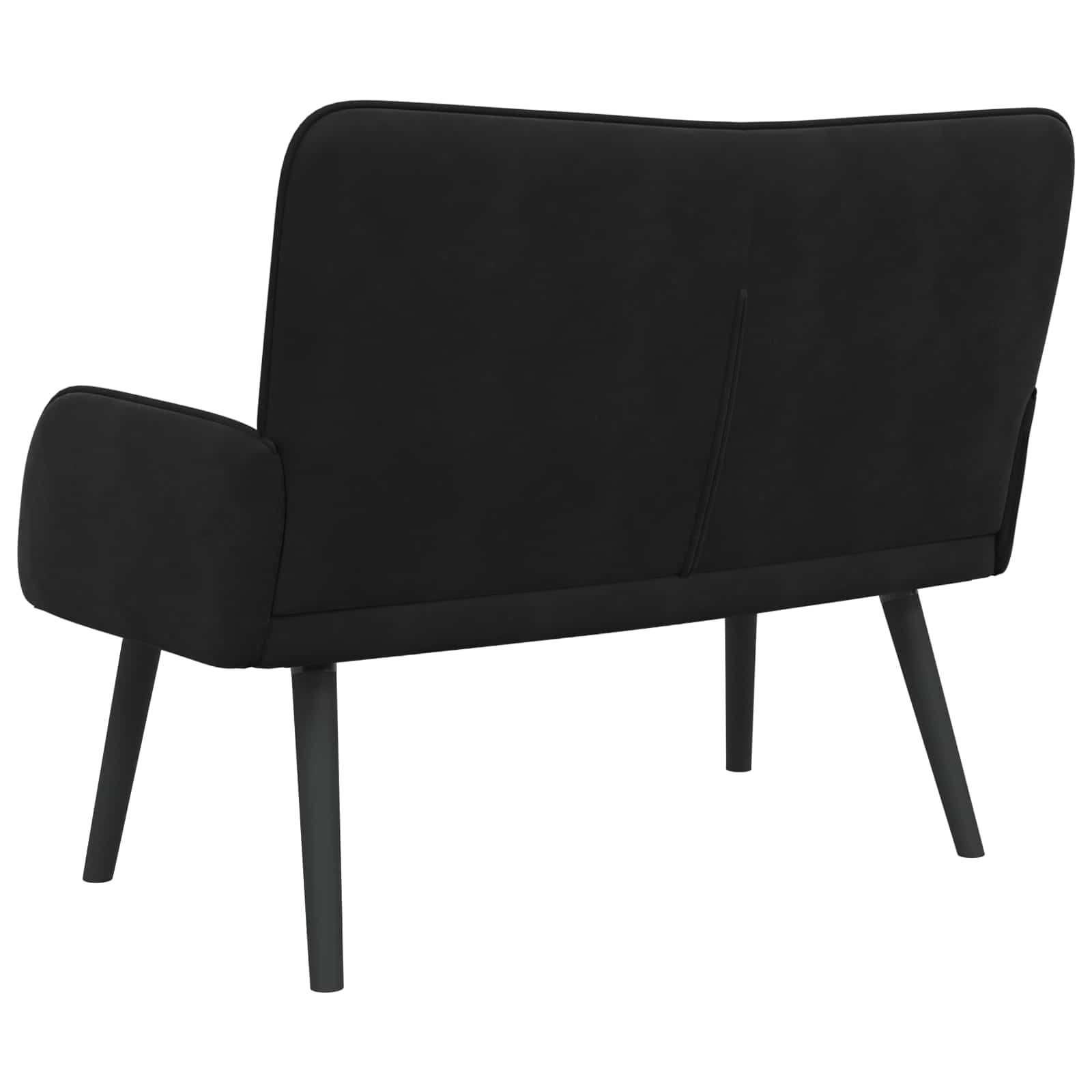 Kauč za dvoje Crna 115 x 61 x 87 cm Baršun