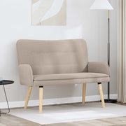 Sofa za dvije osobe Svjetlosiva 115 x 61 x 87 cm Bouclé