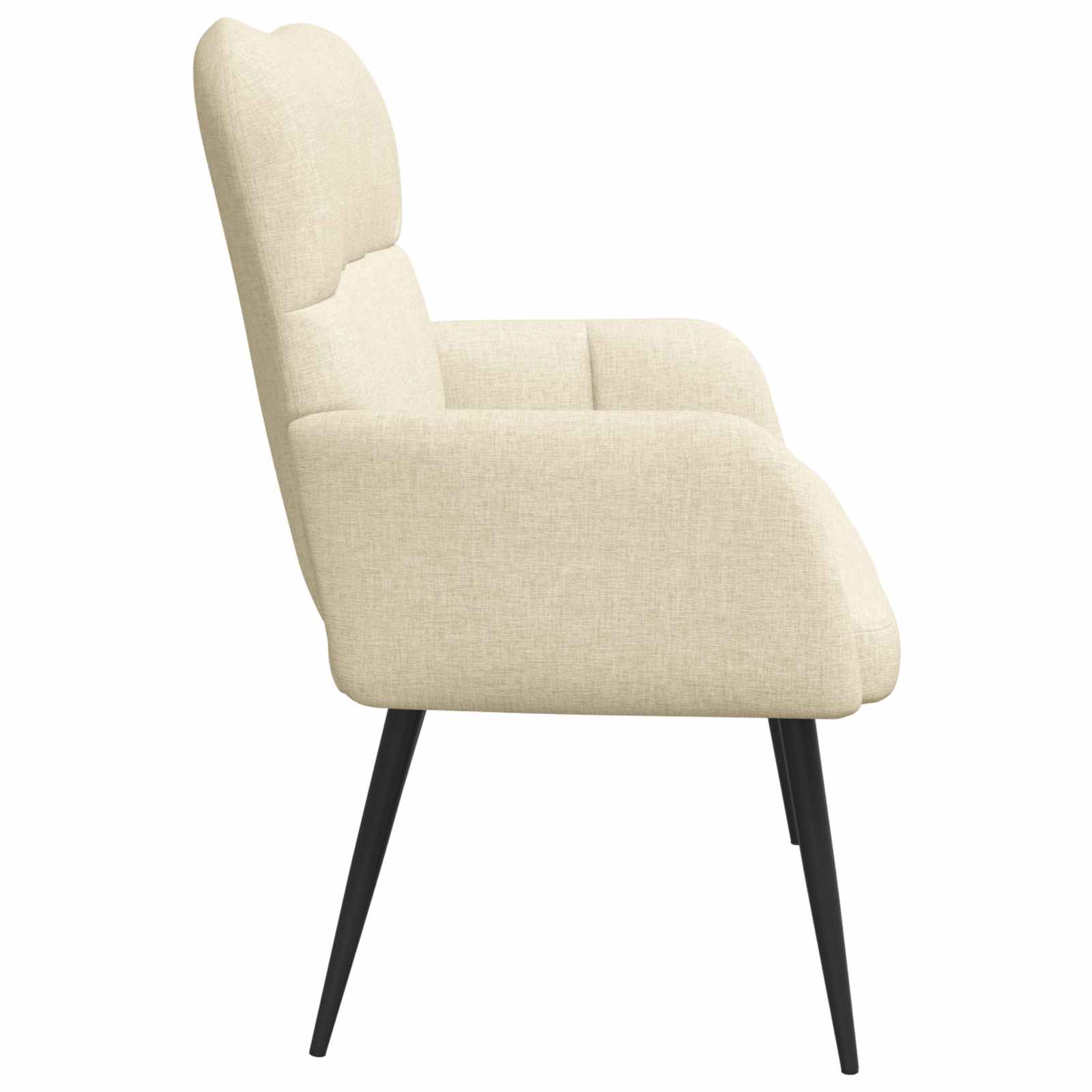 Sofa za dvije osobe Krem 115 x 61 x 87 cm Tkanina