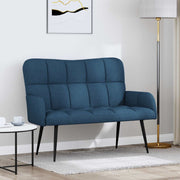 Sofa za dvije osobe Plava 115 x 61 x 87 cm Tkanina