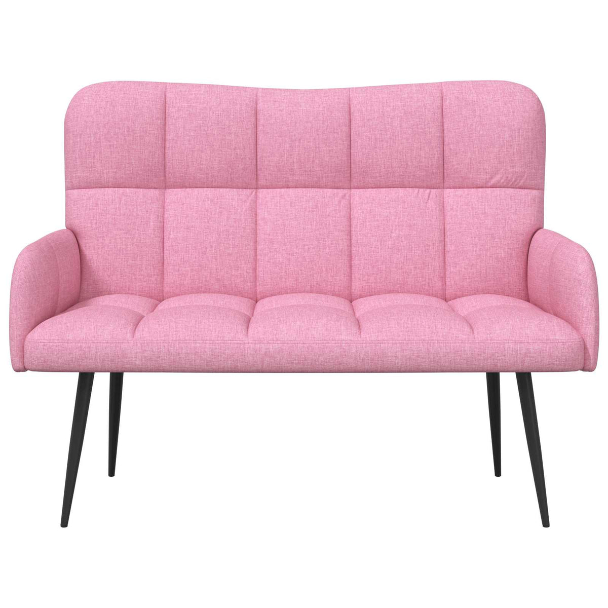 Sofa za dvije osobe Ružičasta 115 x 61 x 87 cm Tkanina