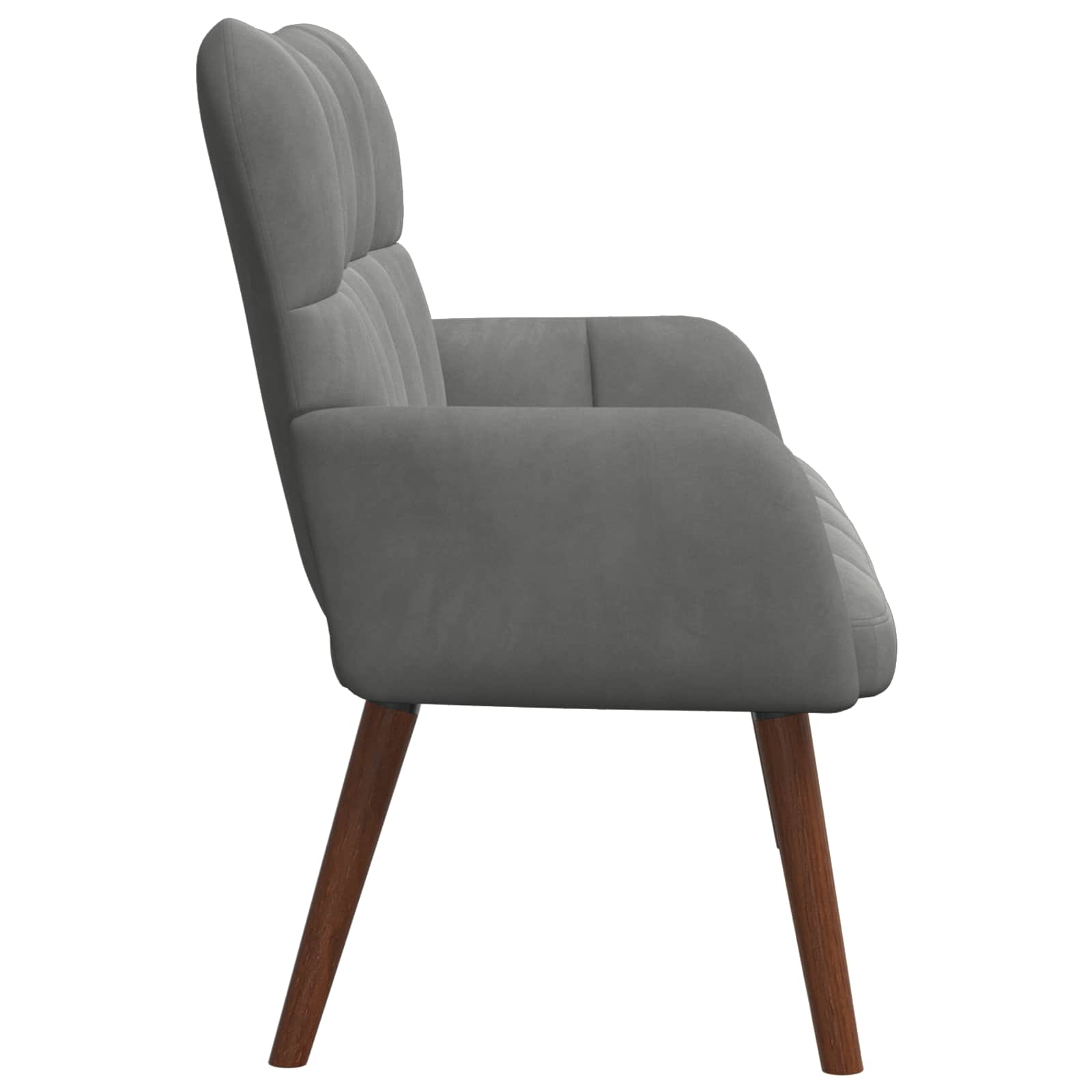 Sofa za dvije osobe Tamnosiva 115 x 61 x 87 cm Baršun