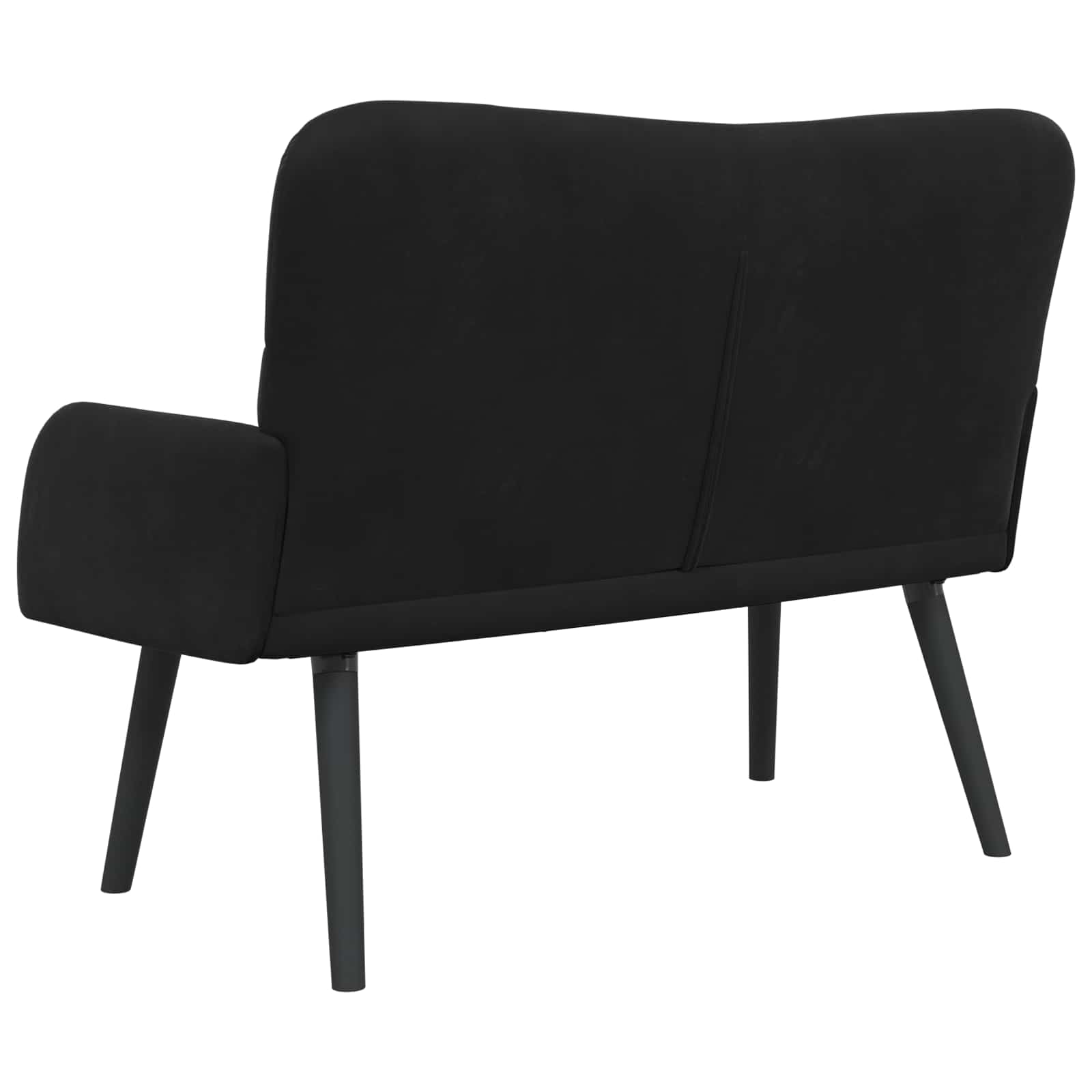 Kauč za dvoje Crna 115 x 61 x 87 cm Baršun