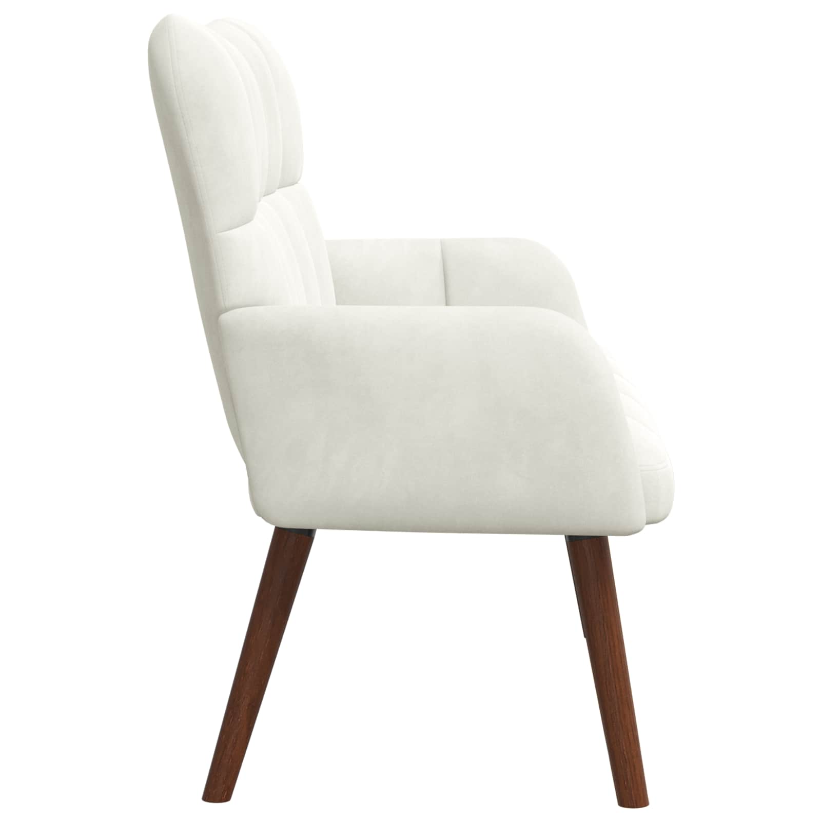 Sofa za dvije osobe Krem 115 x 61 x 87 cm Baršun