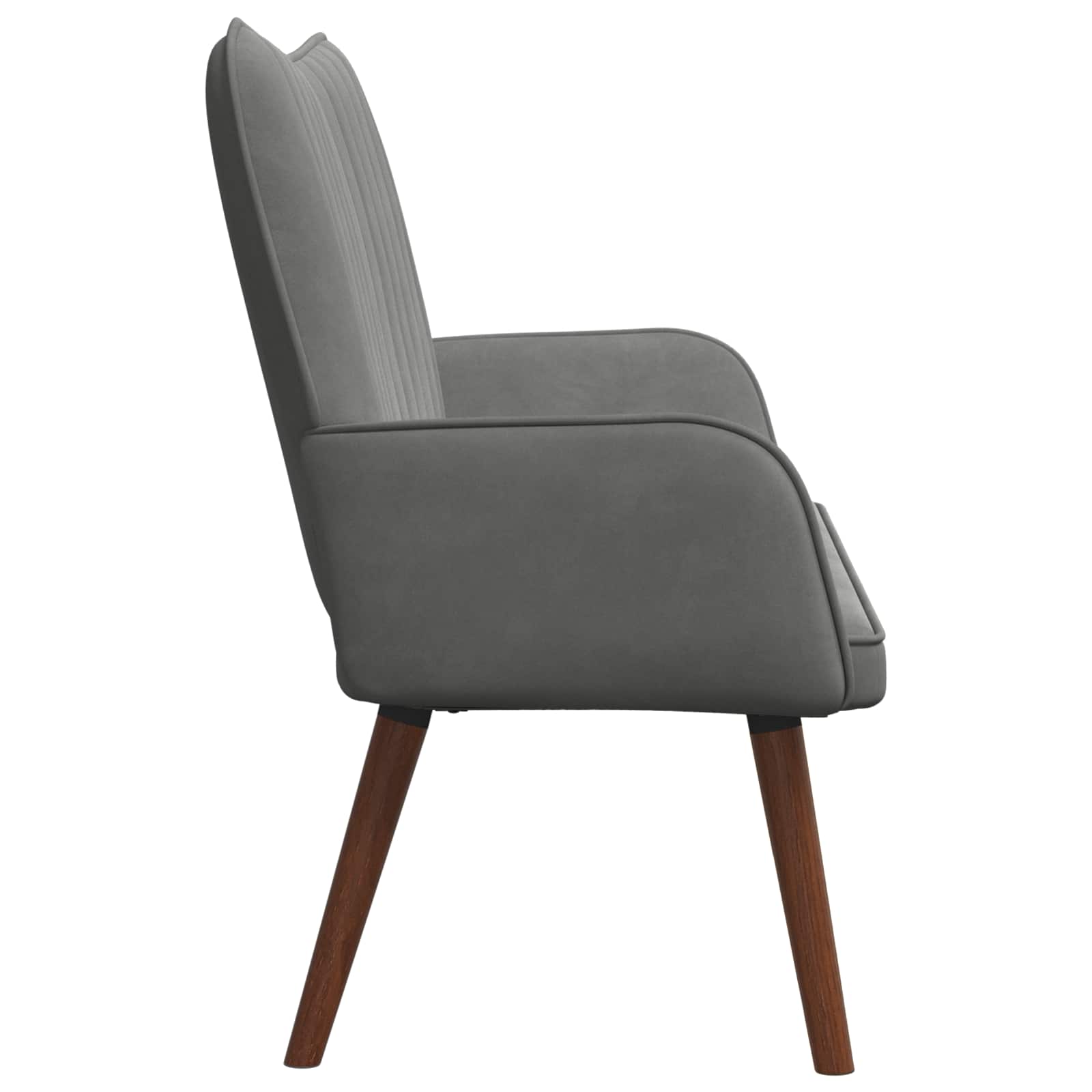 Sofa za dvije osobe Tamnosiva 115 x 61 x 87 cm Baršun