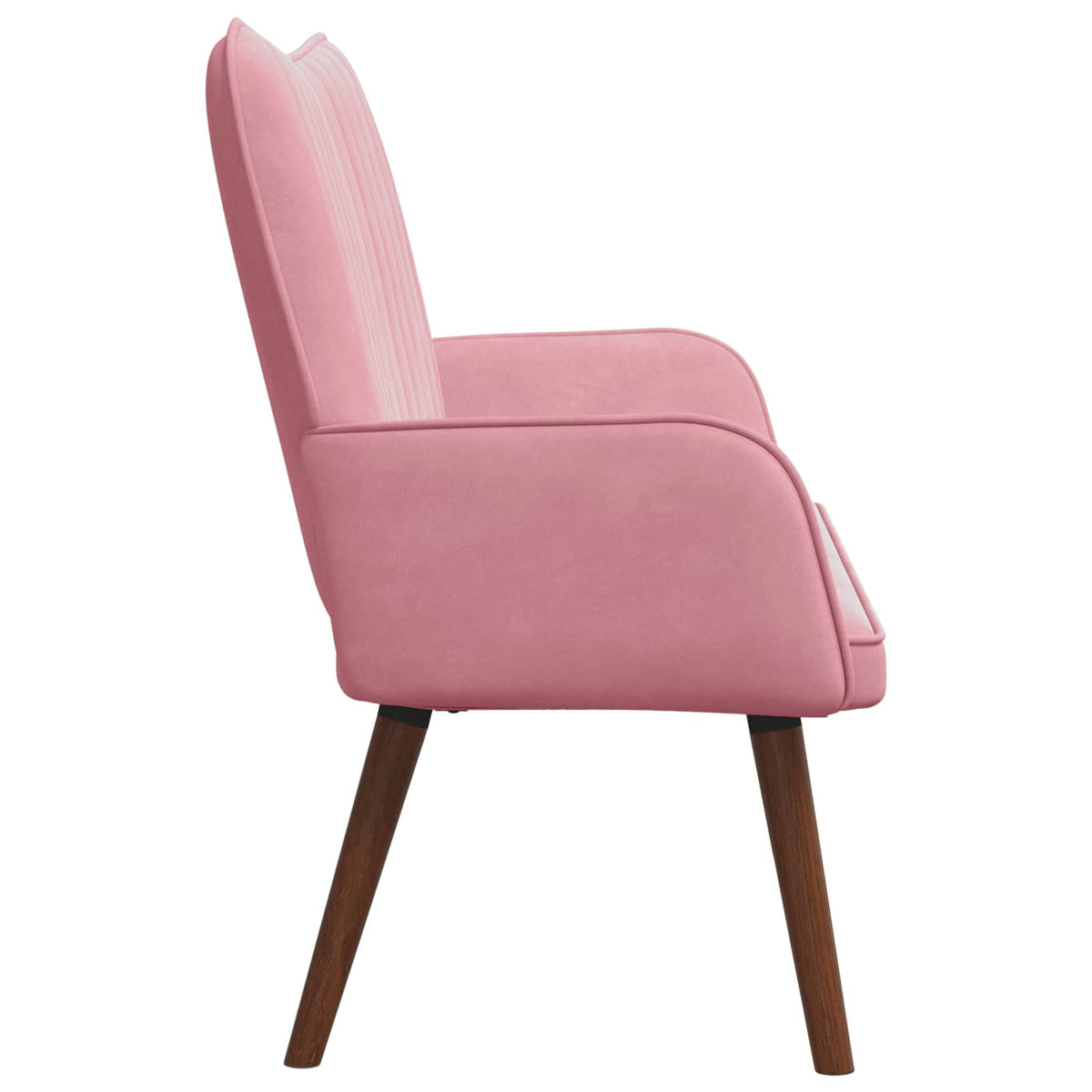 Sofa za dvije osobe Ružičasta 115 x 61 x 87 cm Baršun