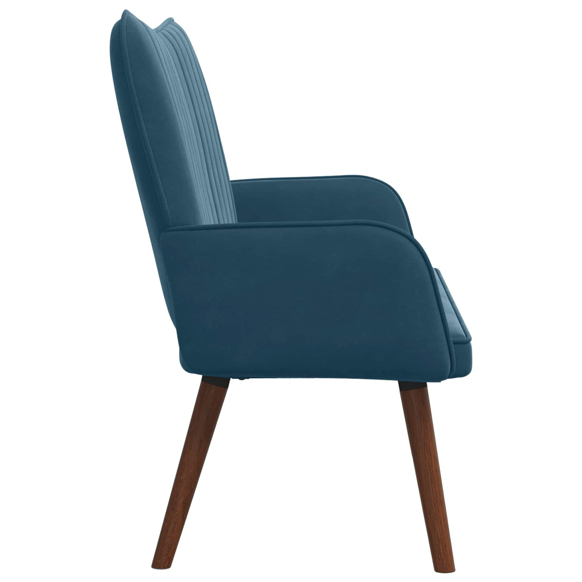 Sofa za dvije osobe Plava 115 x 61 x 87 cm Baršun