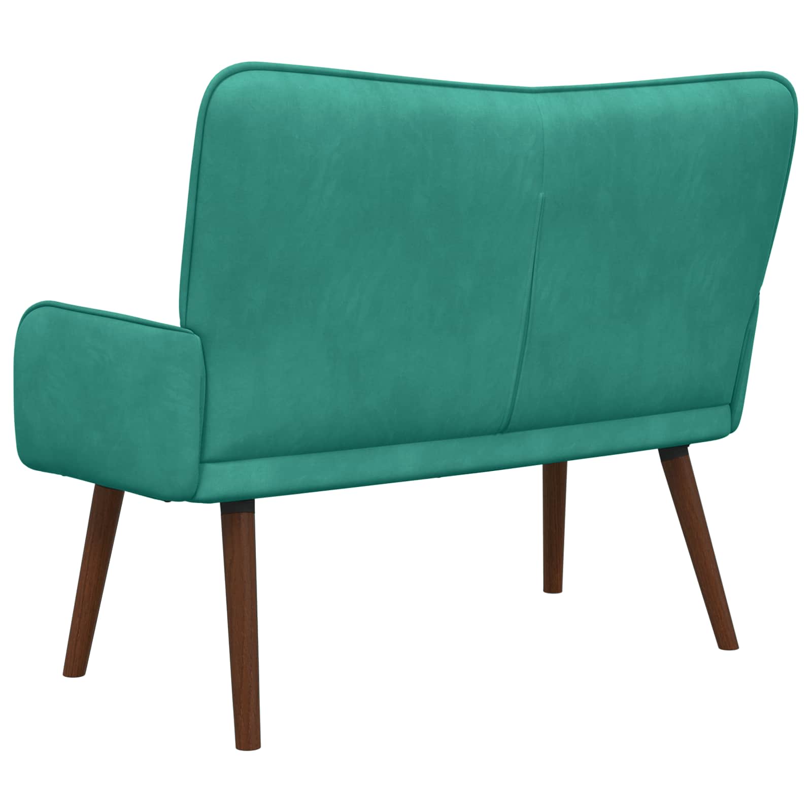 Sofa za dvije osobe Tirkizna 115 x 61 x 87 cm Baršun