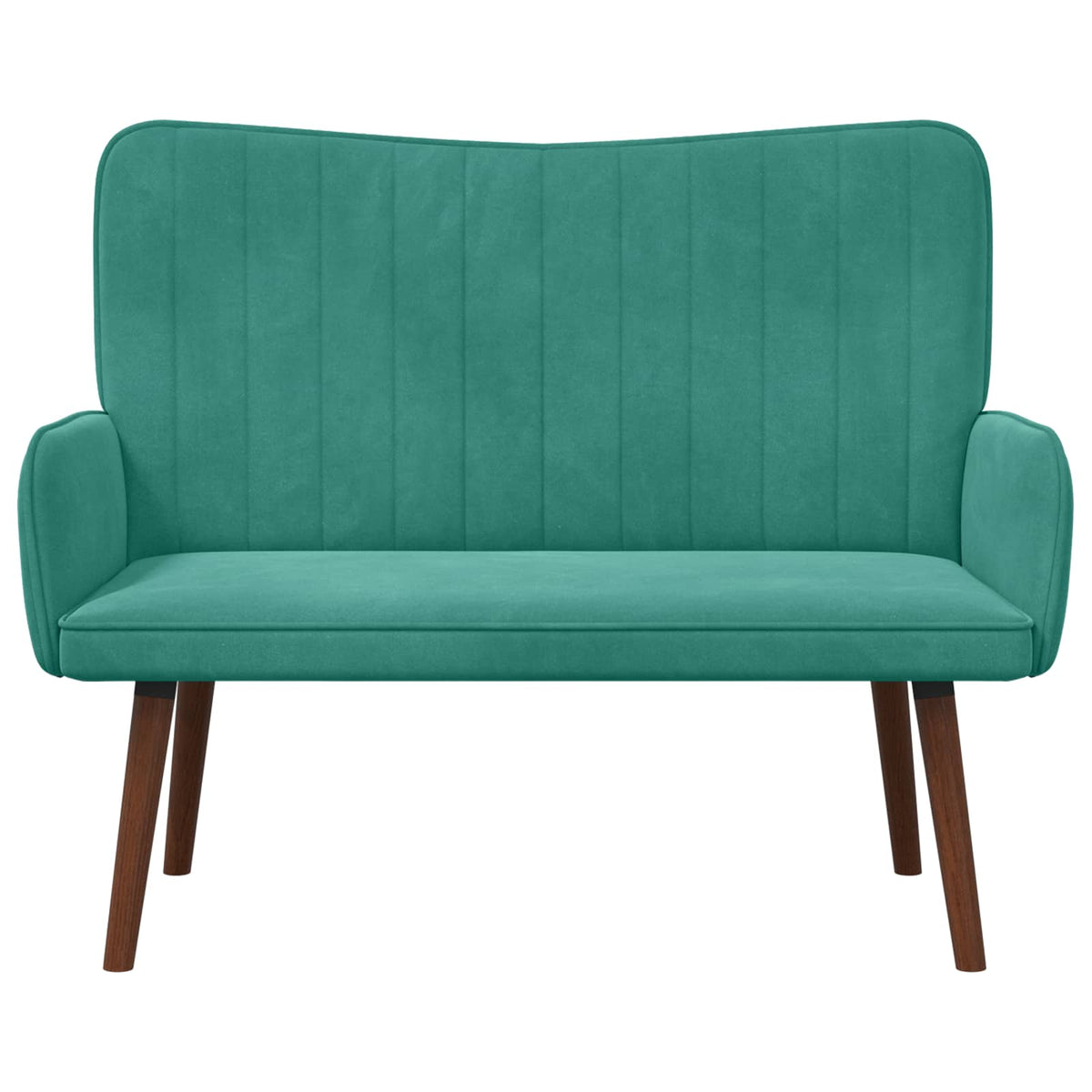 Sofa za dvije osobe Tirkizna 115 x 61 x 87 cm Baršun