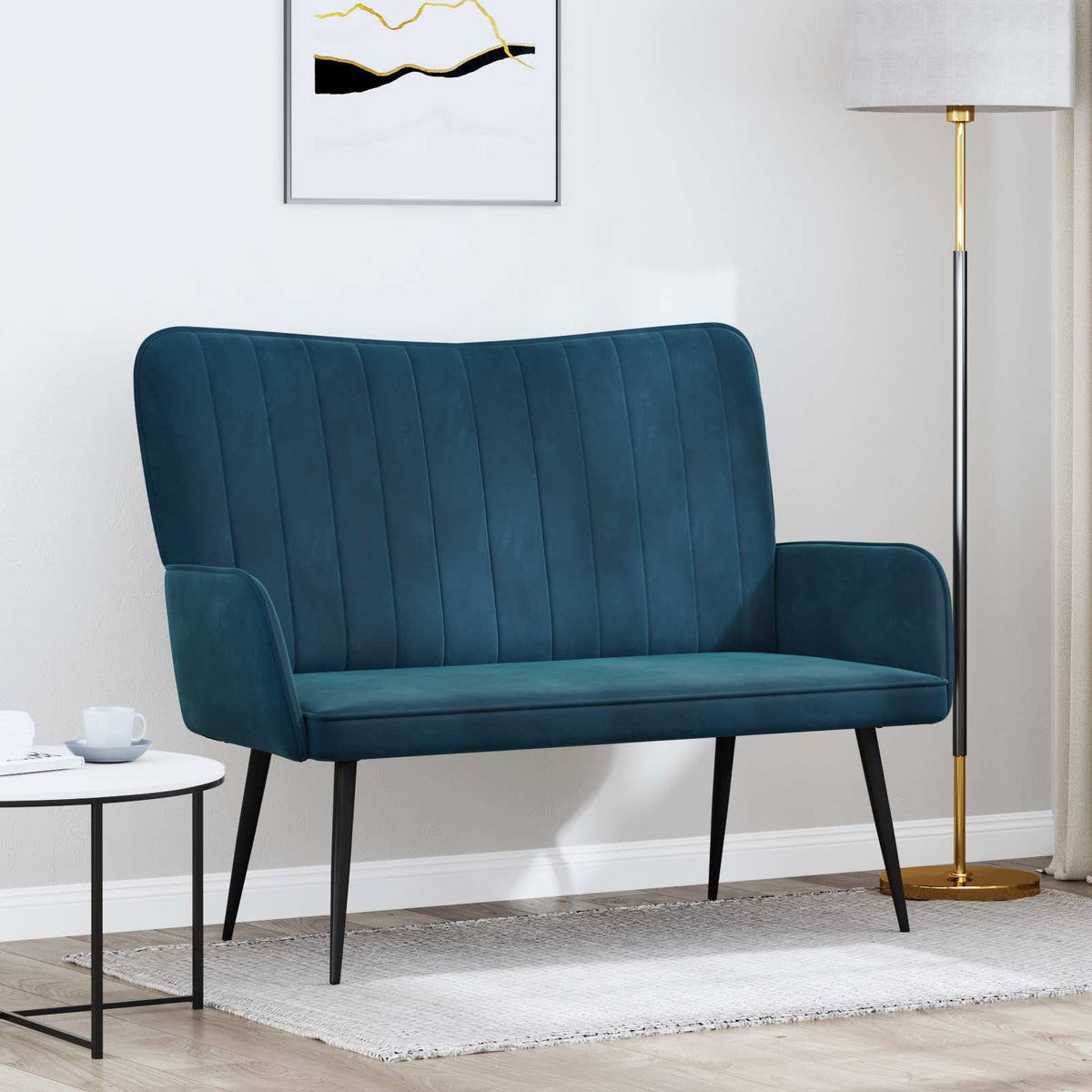 Sofa za dvije osobe 115 x 61 x 87 cm Baršun