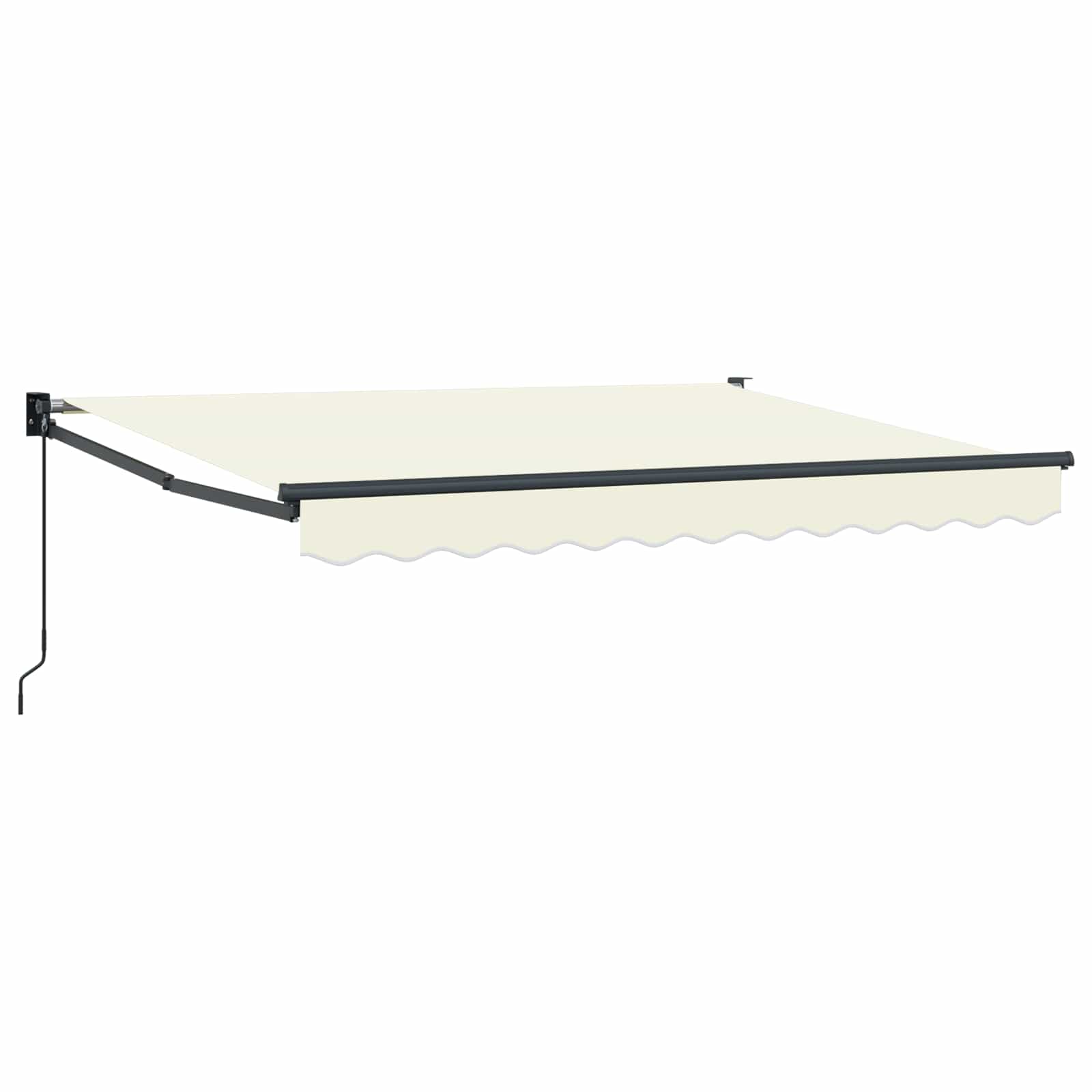 Povlačivi tende Krem 2,5 x 2 m 100% Poliester i Aluminij