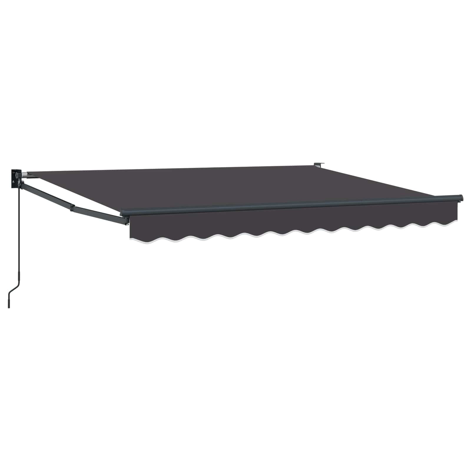 Povlačivi tende Antracit 3,5 x 2 m 100% Poliester i Aluminij