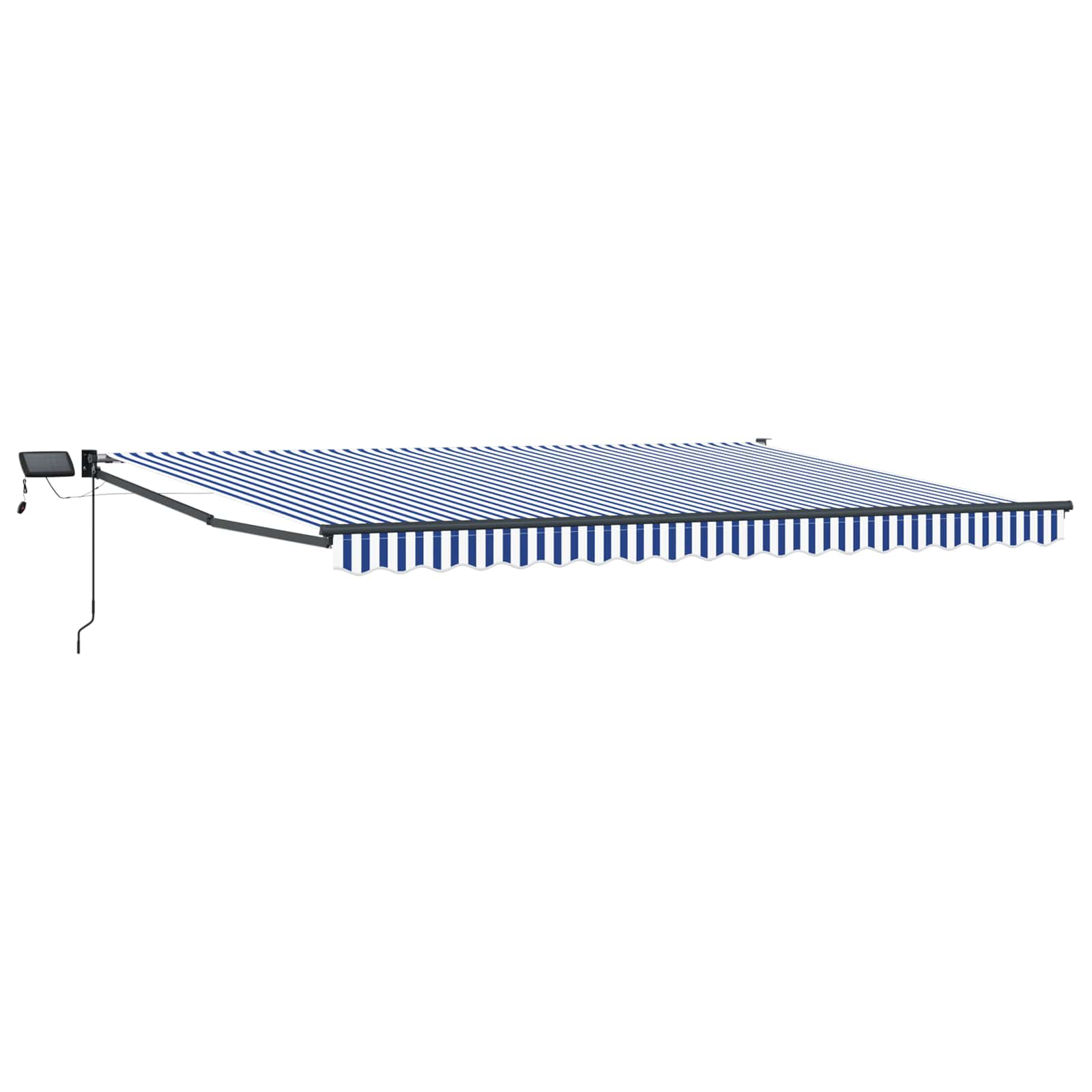 Ručna zlačivna tenda s LED diodama 4 x 2 m