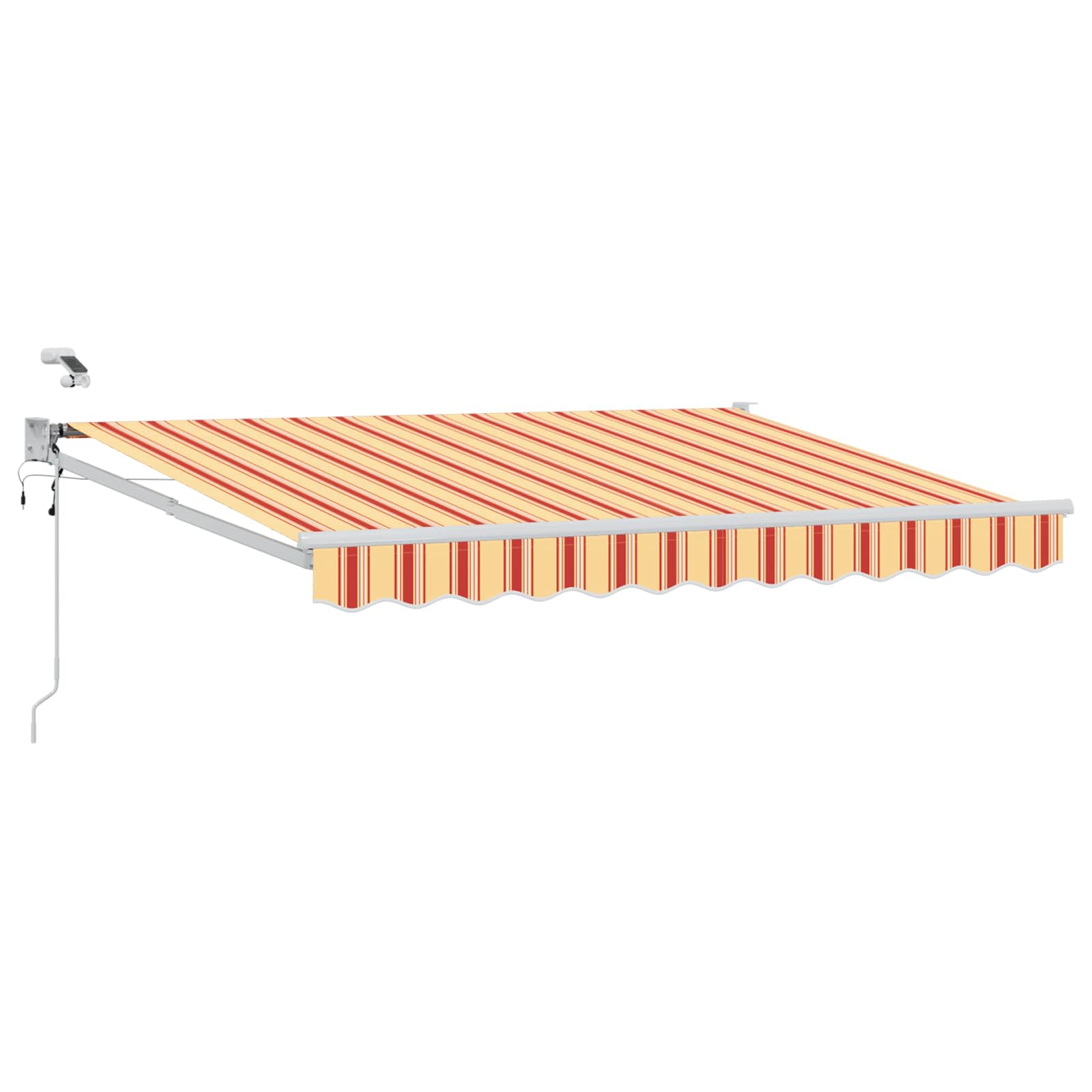 Električna retraktabilna tenda Šareni 3,5 x 2,5 m