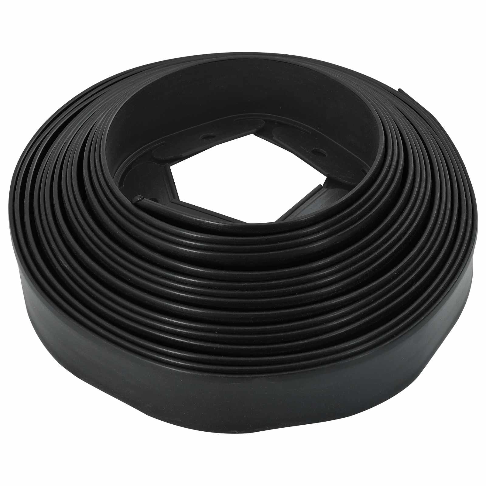 Rubnjaci za travnjak Crna 3000 x 4 x 5 cm Plastika