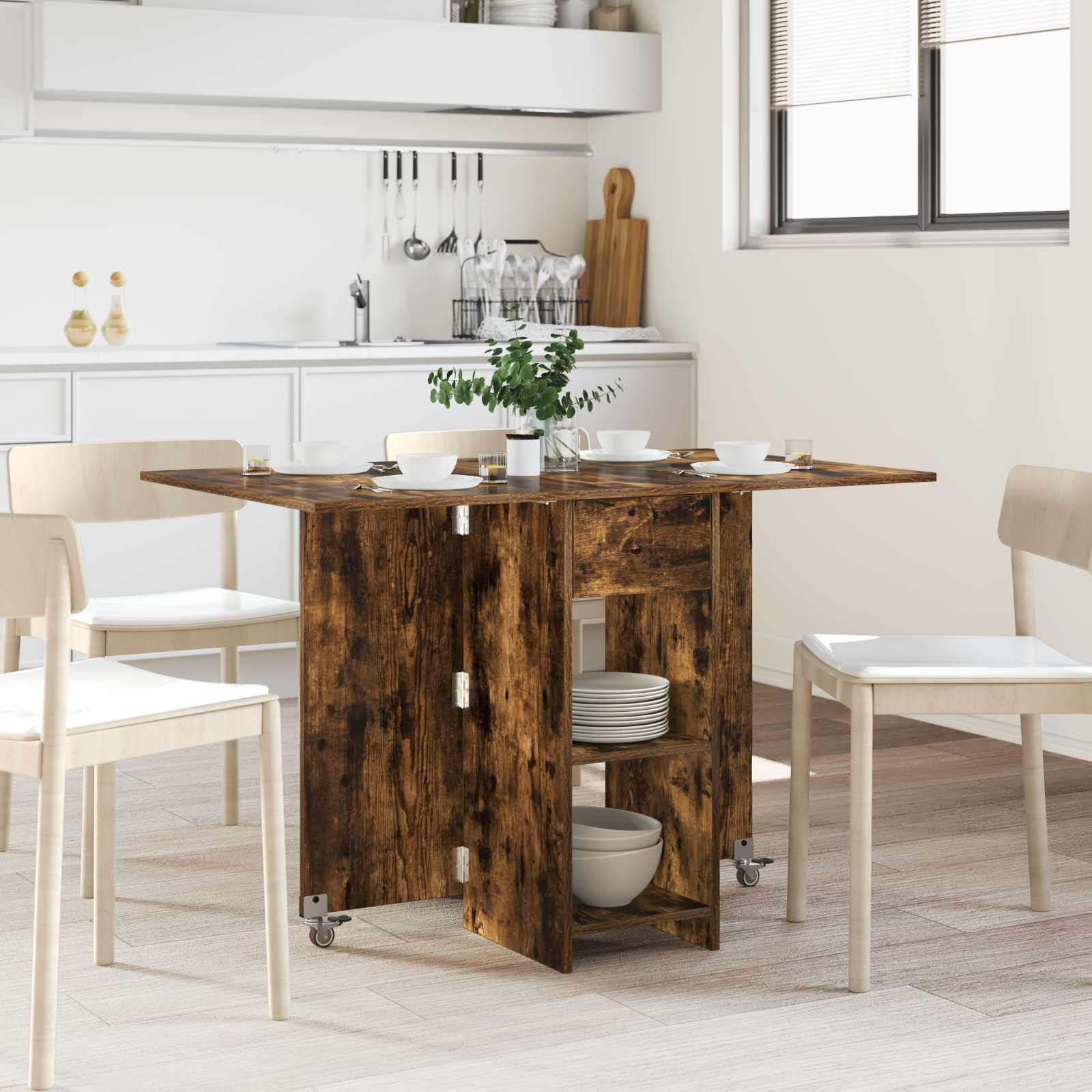 Blagovaonski stol 115 x 70 x 75 cm Konstruirano drvo