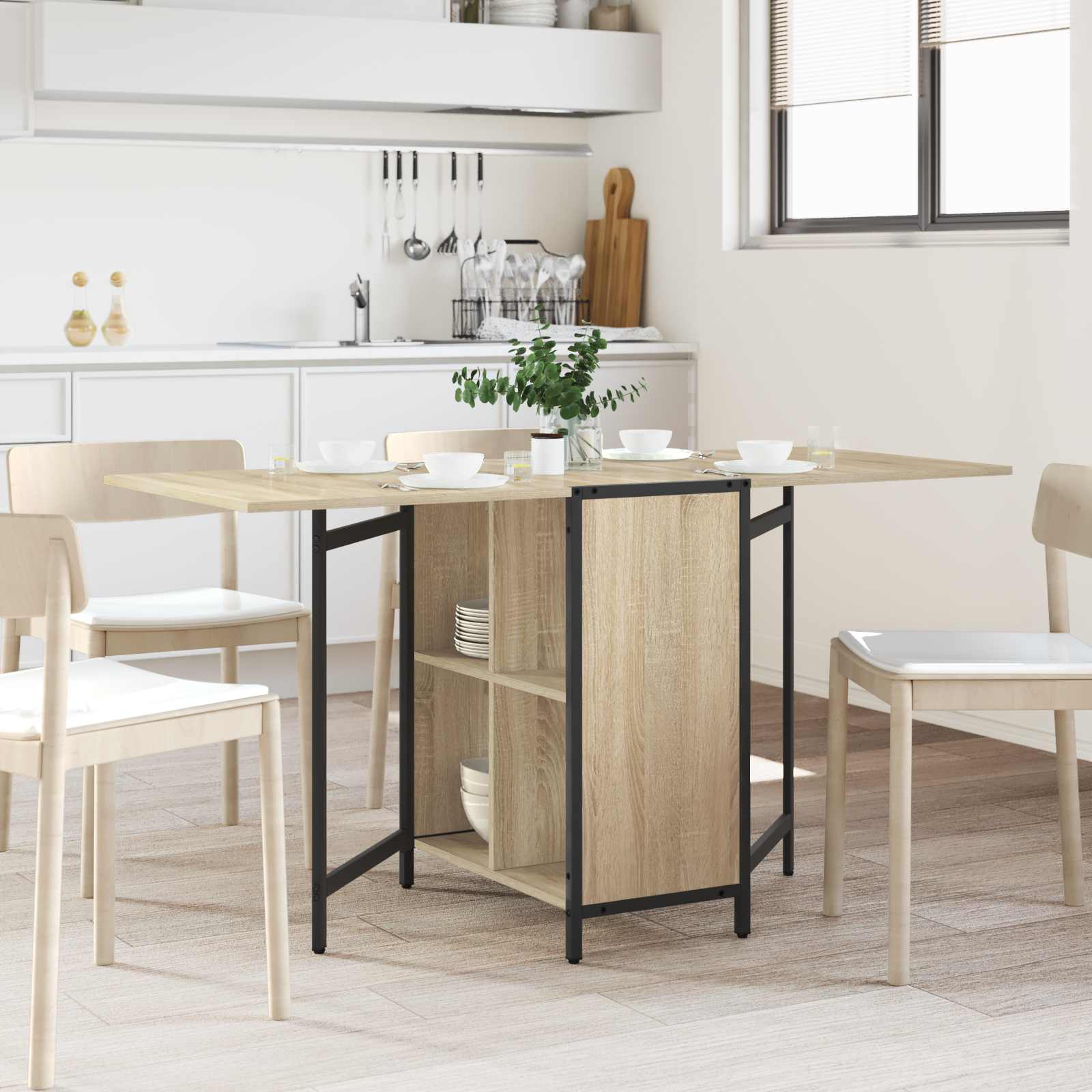 Blagovaonski stol 144 x 60 x 75 cm Konstruirano drvo