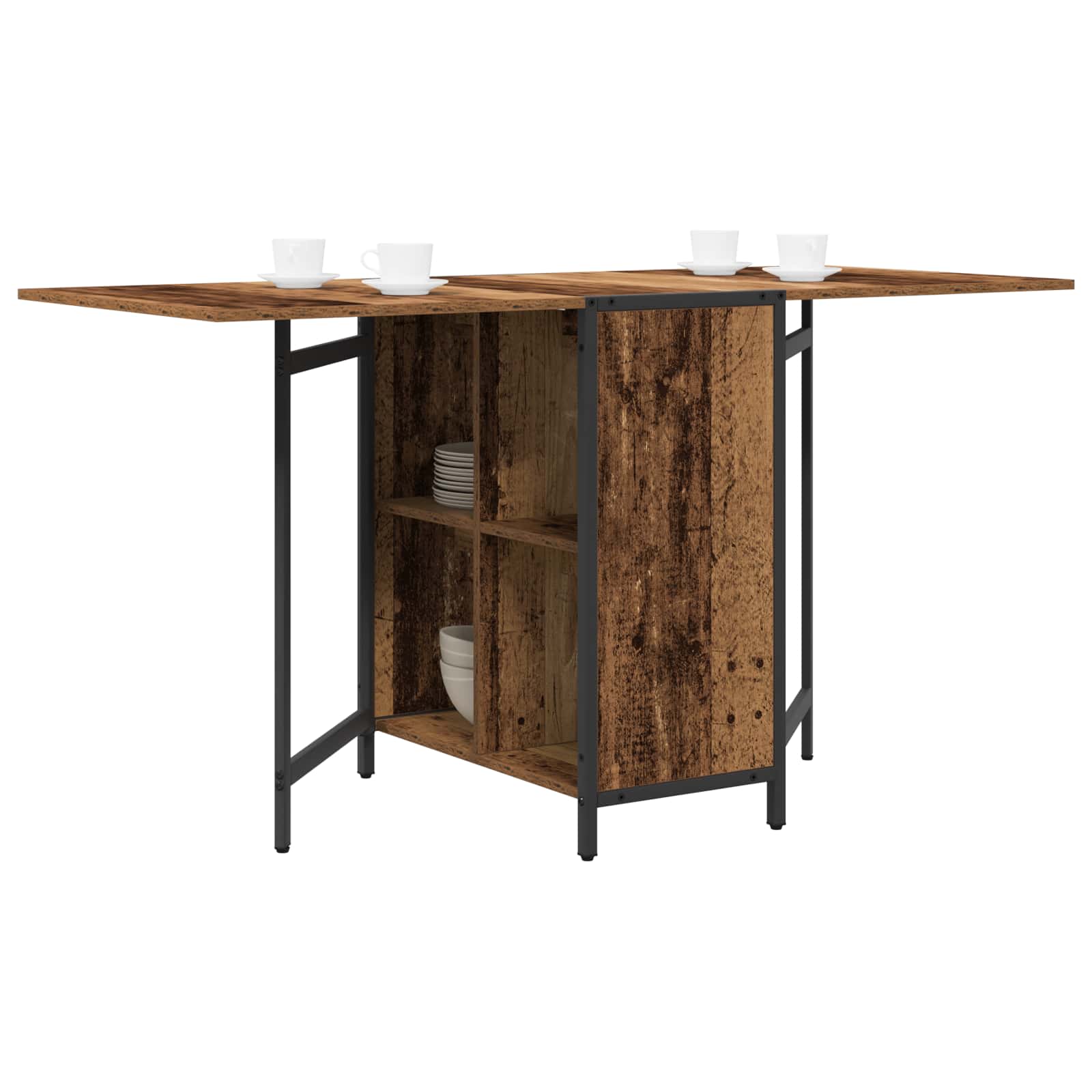 Blagovaonski stol 144 x 60 x 75 cm Konstruirano drvo Staro drvo