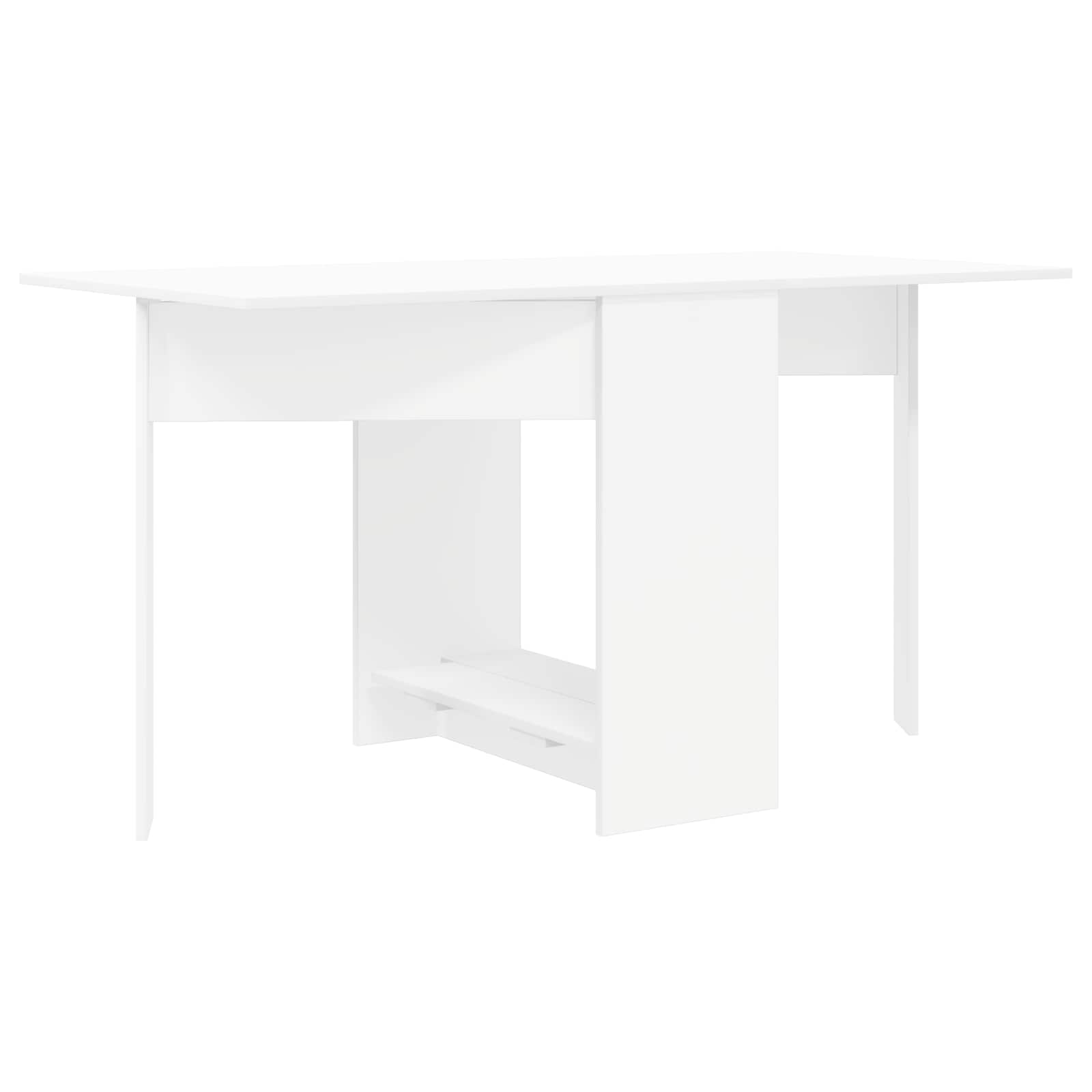 Blagovaonski stol 138 x 70 x 73,5 cm Konstruirano drvo Bijela