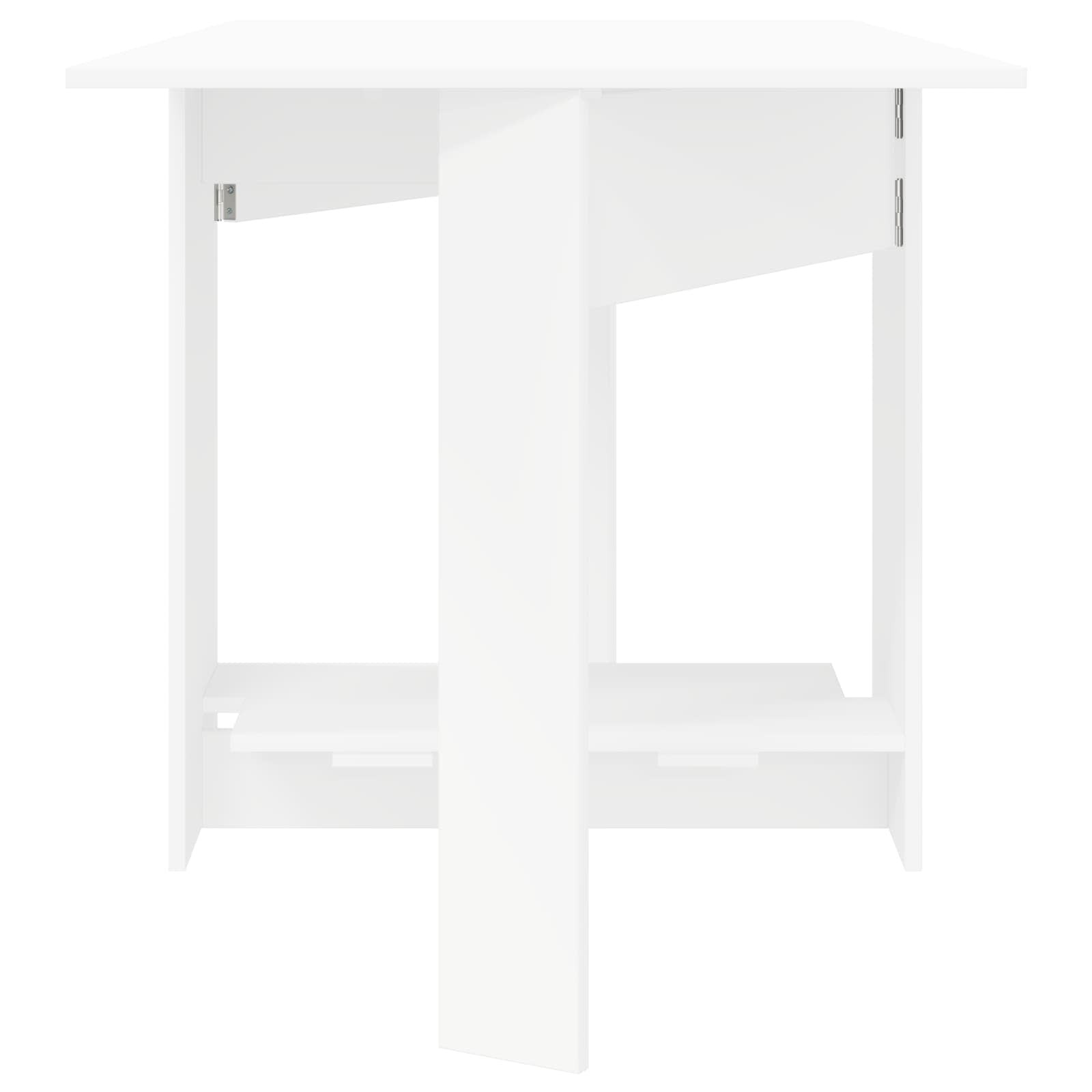 Blagovaonski stol 138 x 70 x 73,5 cm Konstruirano drvo Bijela