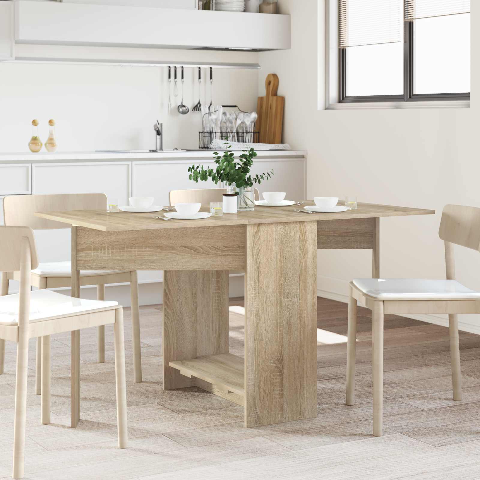 Blagovaonski stol 138 x 70 x 73,5 cm Konstruirano drvo