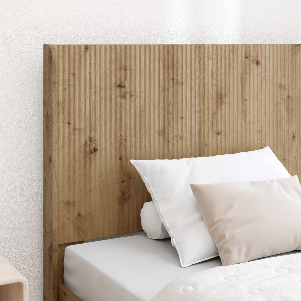 Uzglavlje Hrast artisan Konstruirano drvo Smeđa 90 cm