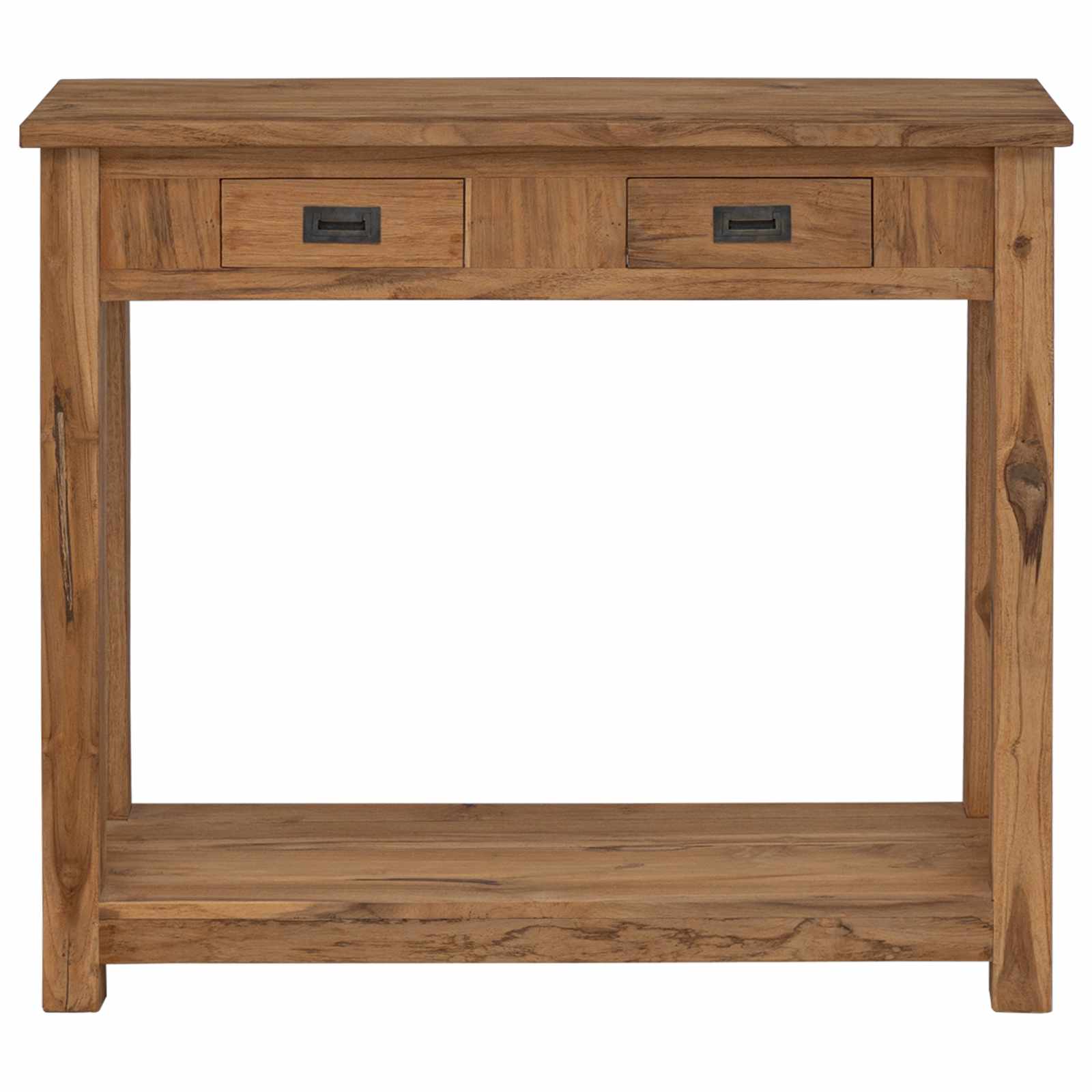 Konzolna stolica Prirodna 90 x 30 x 80 cm Čvrsto teak drvo